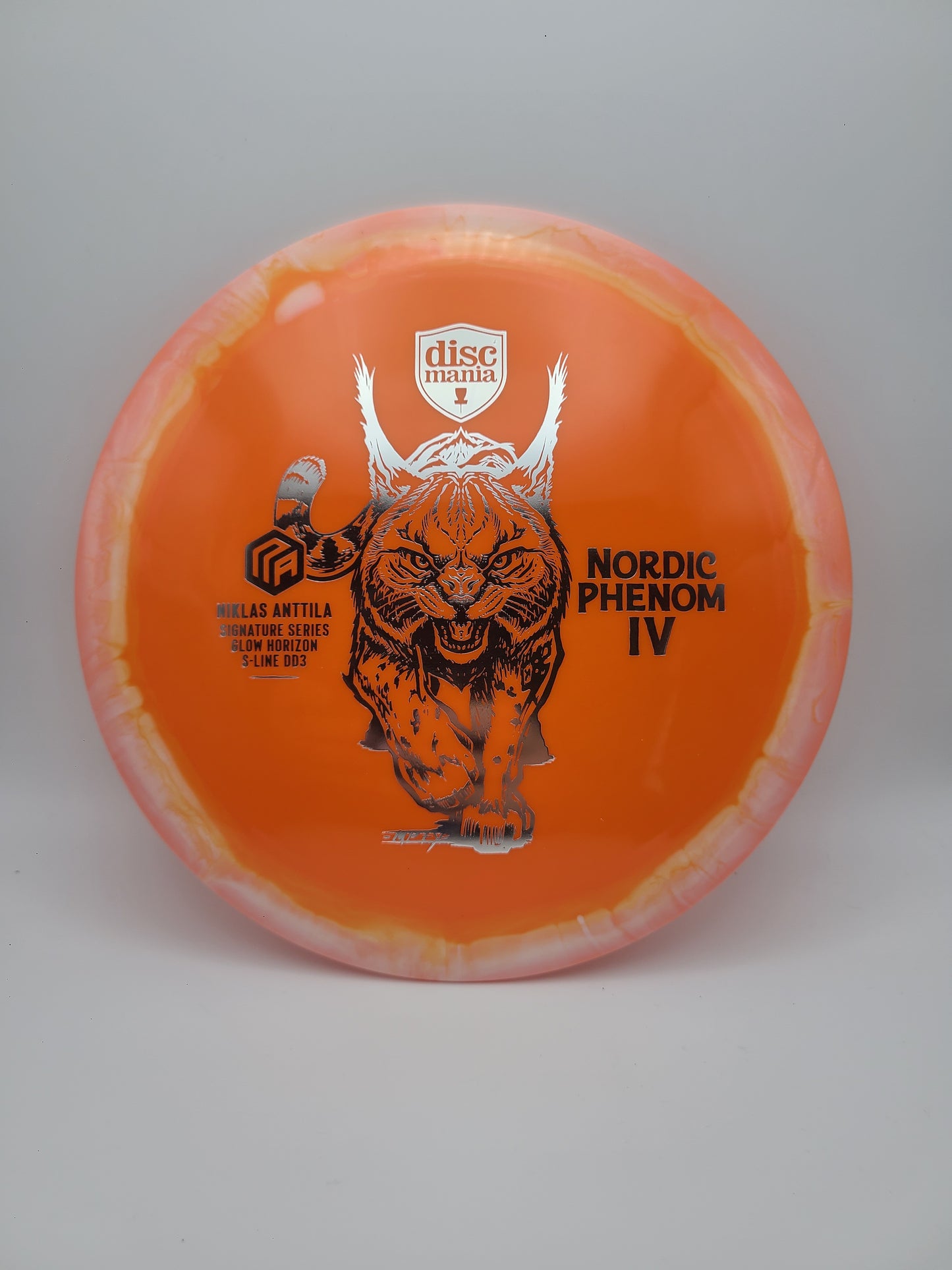 Discmania Glow Horizon S-Line DD-3 Nordic Phenom 4 12/5/-1/3 Niklas Anttila