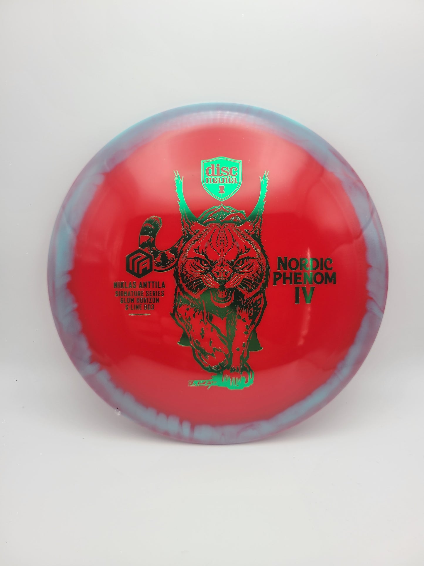 Discmania Glow Horizon S-Line DD-3 Nordic Phenom 4 12/5/-1/3 Niklas Anttila
