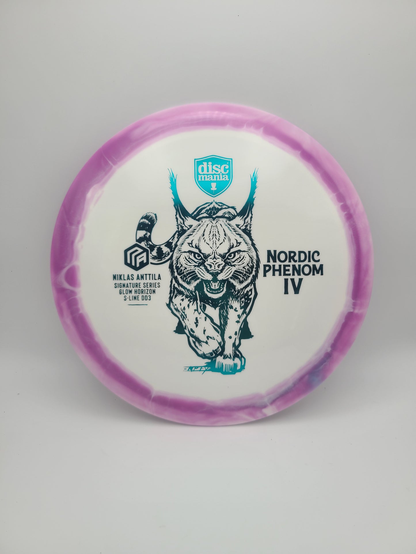 Discmania Glow Horizon S-Line DD-3 Nordic Phenom 4 12/5/-1/3 Niklas Anttila