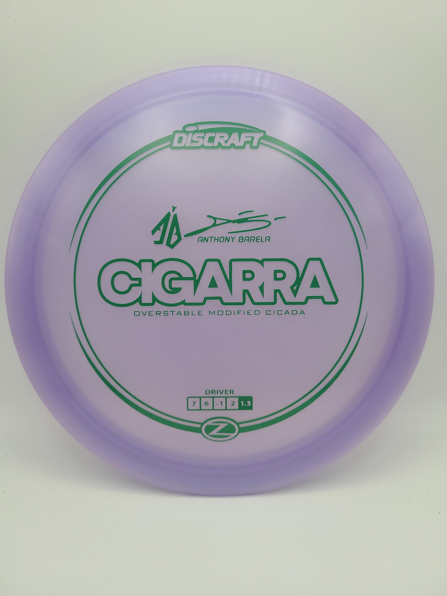 Discraft Z Cigarra 7/6/-1/2 Anthony Barela collab