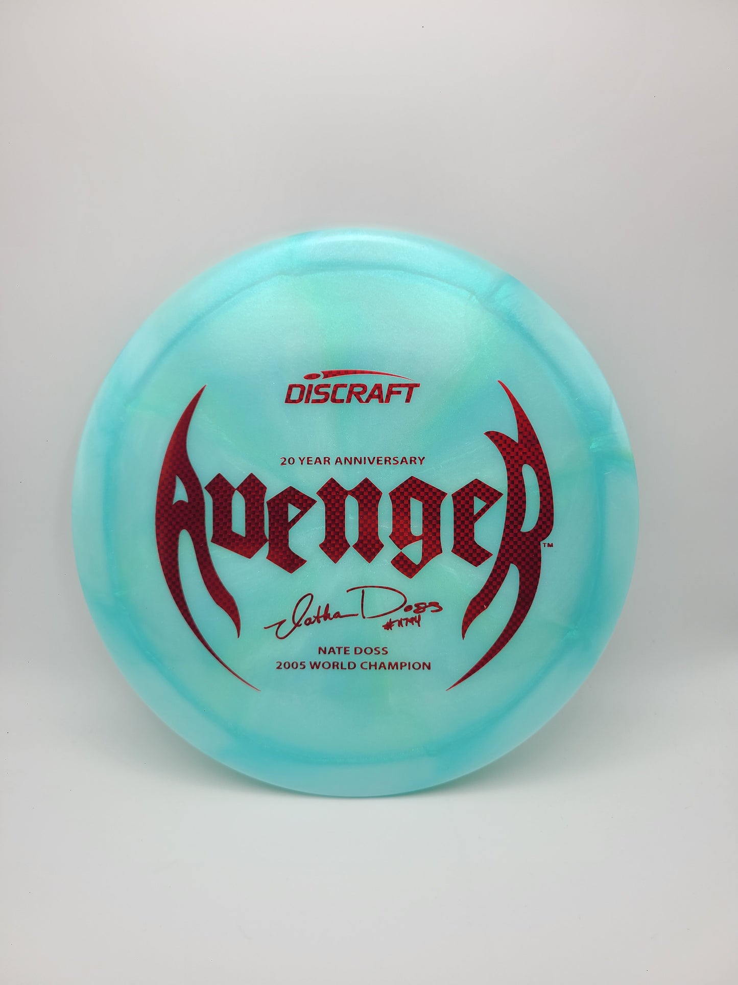 Discraft Z Swirl Avenger Nate Doss 20 yr Anniversary 10/5/0/3