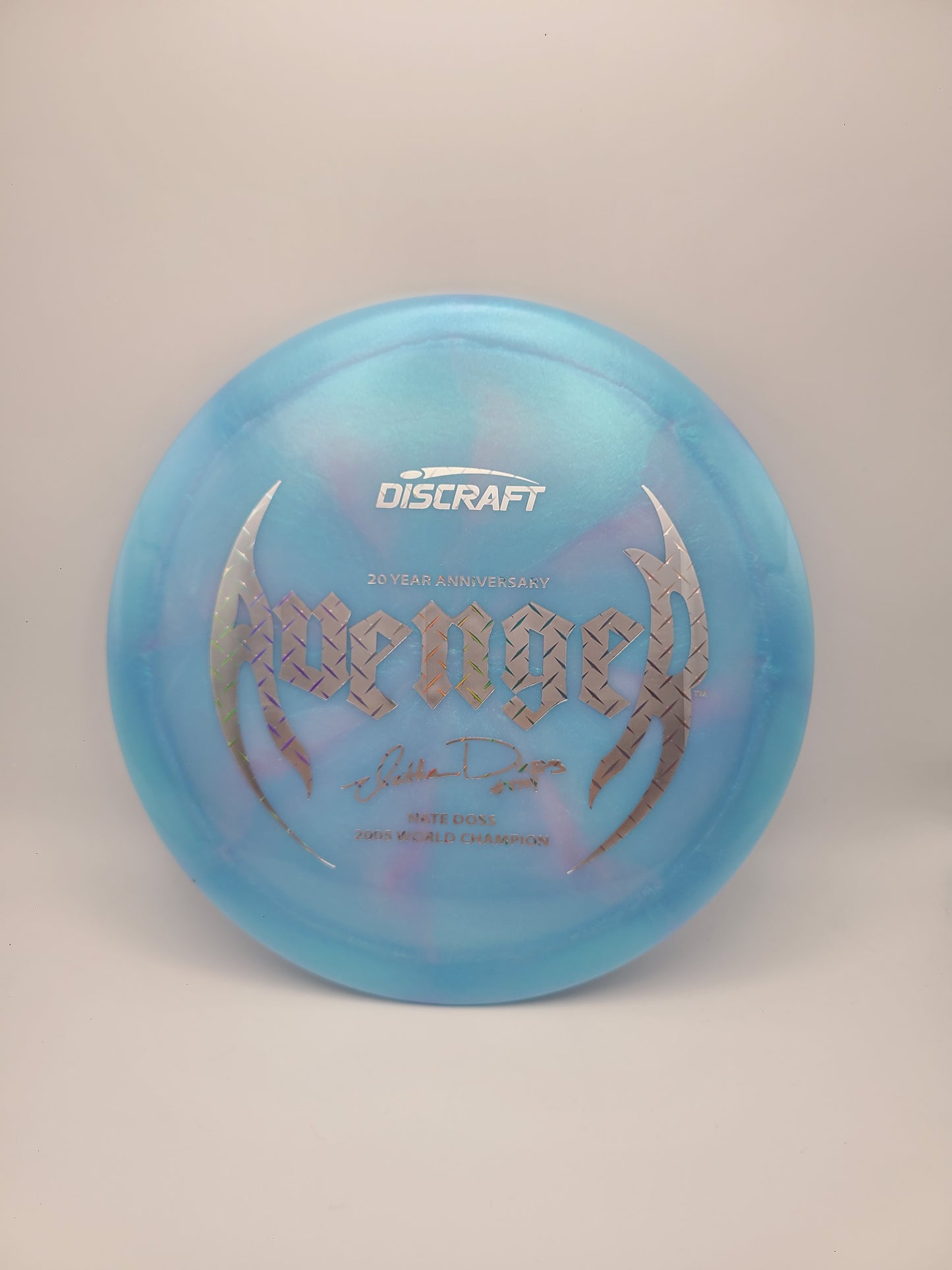 Discraft Z Swirl Avenger Nate Doss 20 yr Anniversary 10/5/0/3