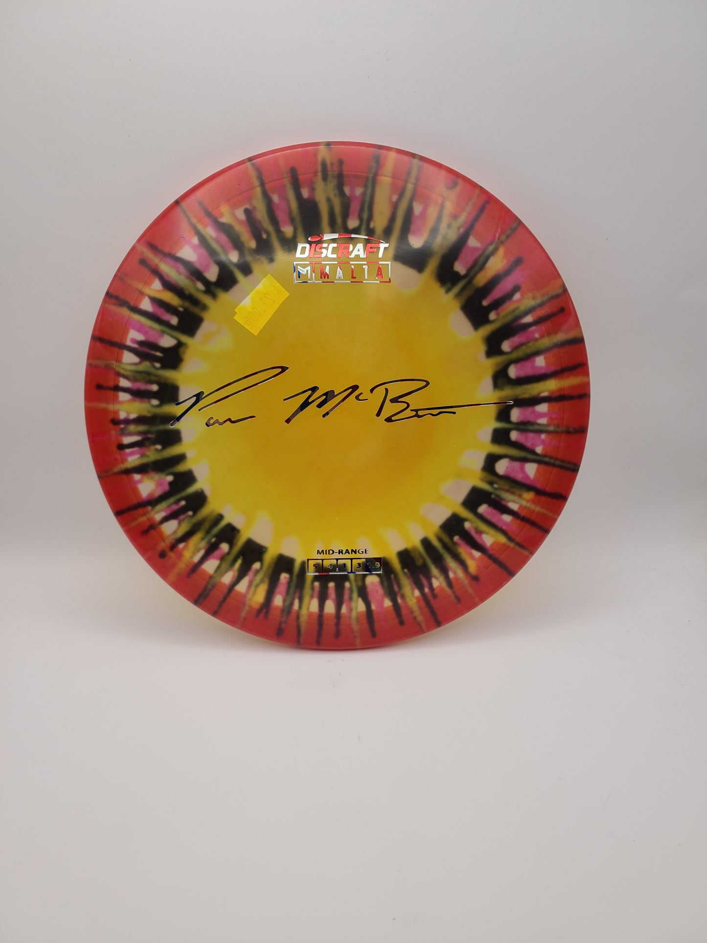 Discraft Z Dyed Malta Paul McBeth Signature Stamp