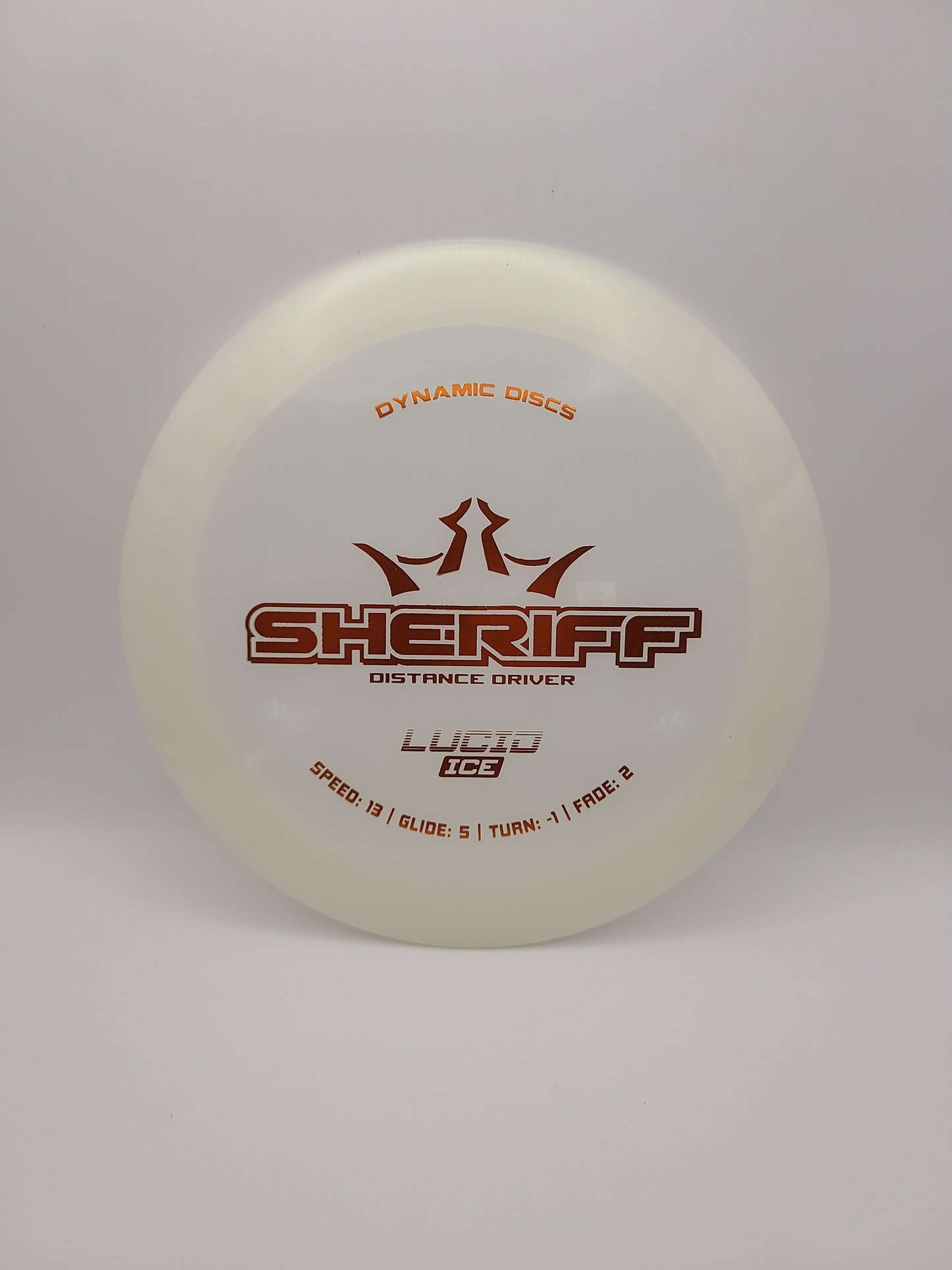 Dynamic Discs Lucid Ice Sheriff 13/5/-1/2