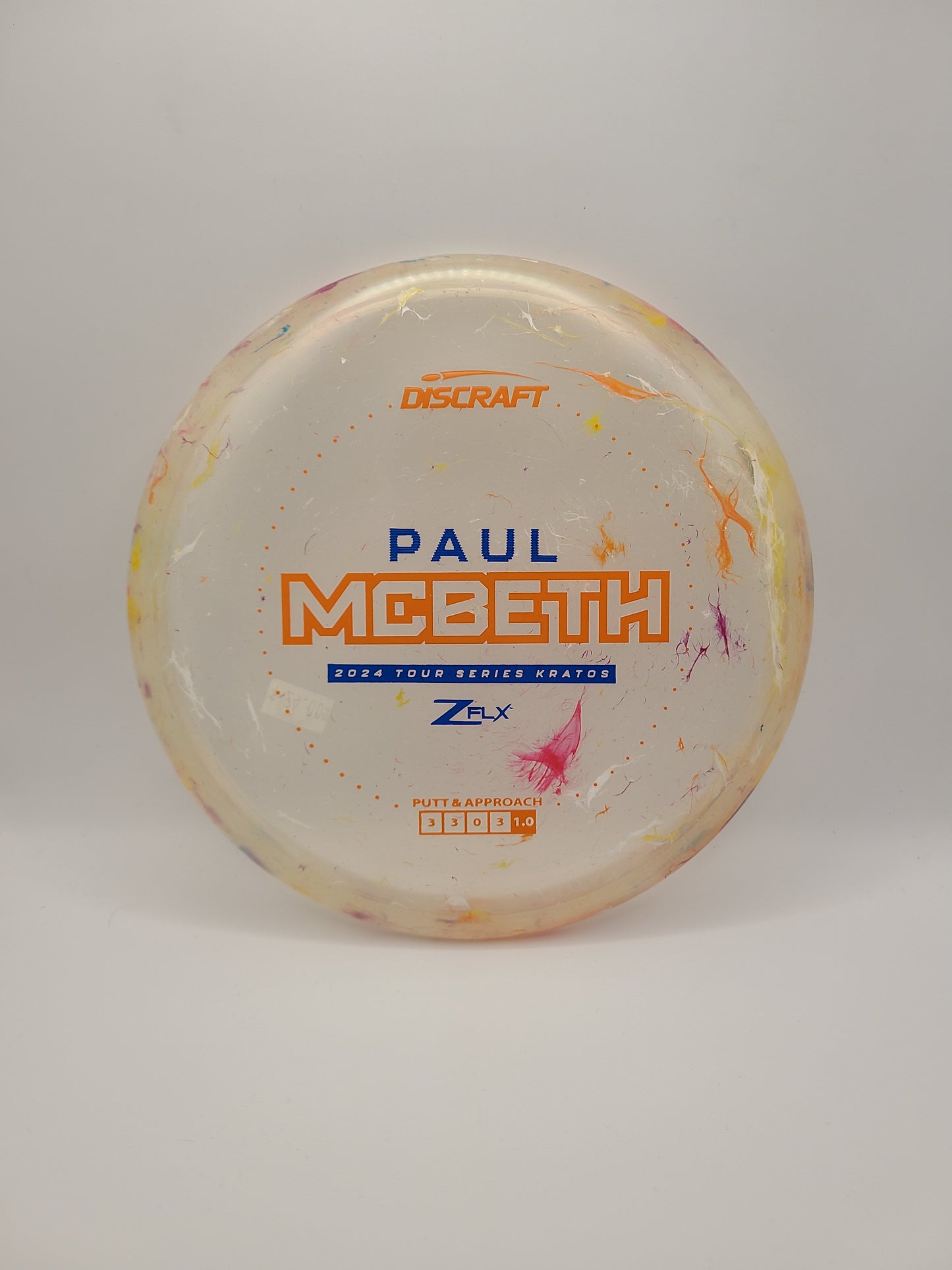Discraft Jawbreaker Z FLX Kratos Paul McBeth Tour Series 2024