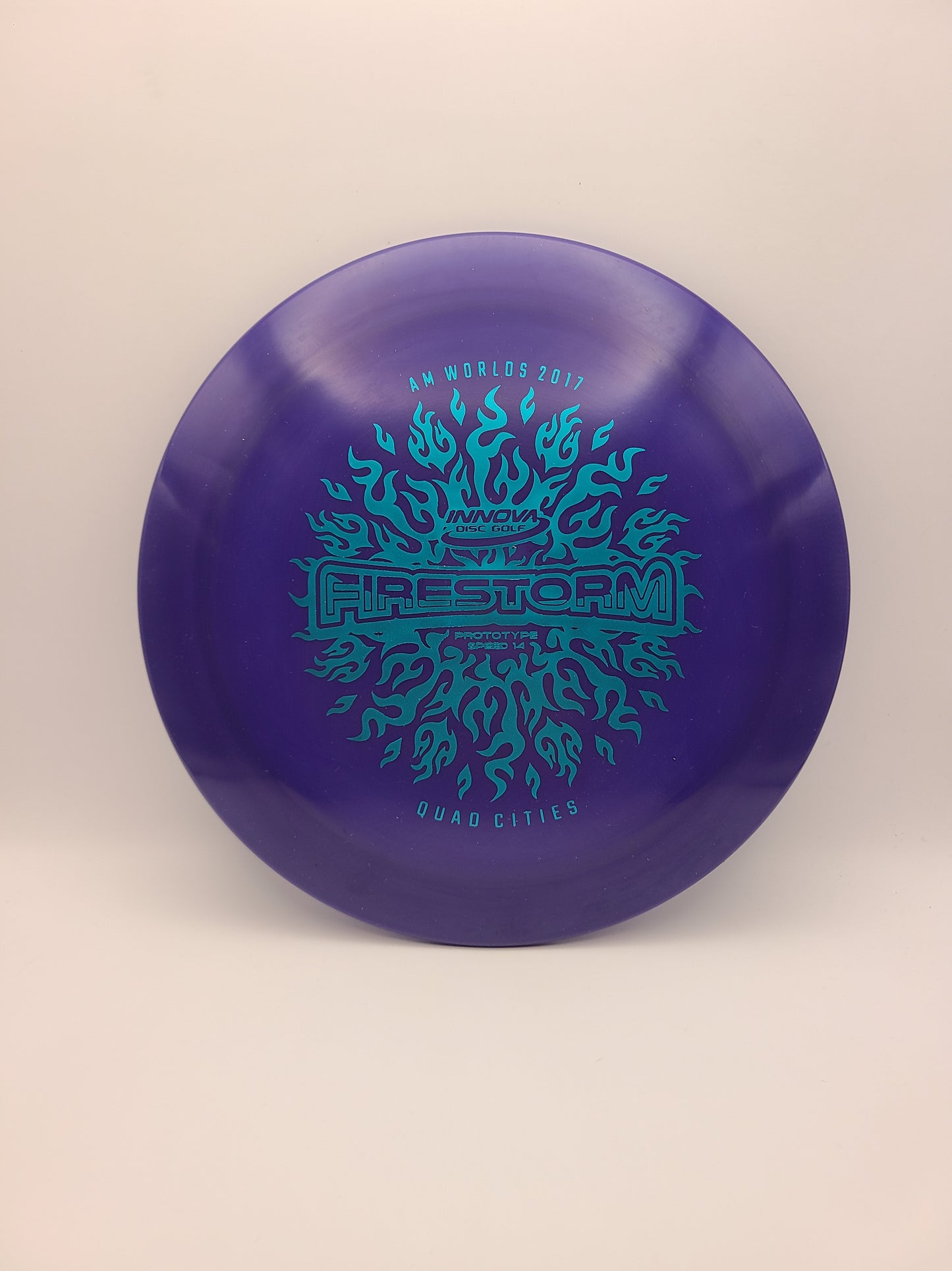 Innova Star Firestorm Prototype - 2017 QC Am Worlds Stamp