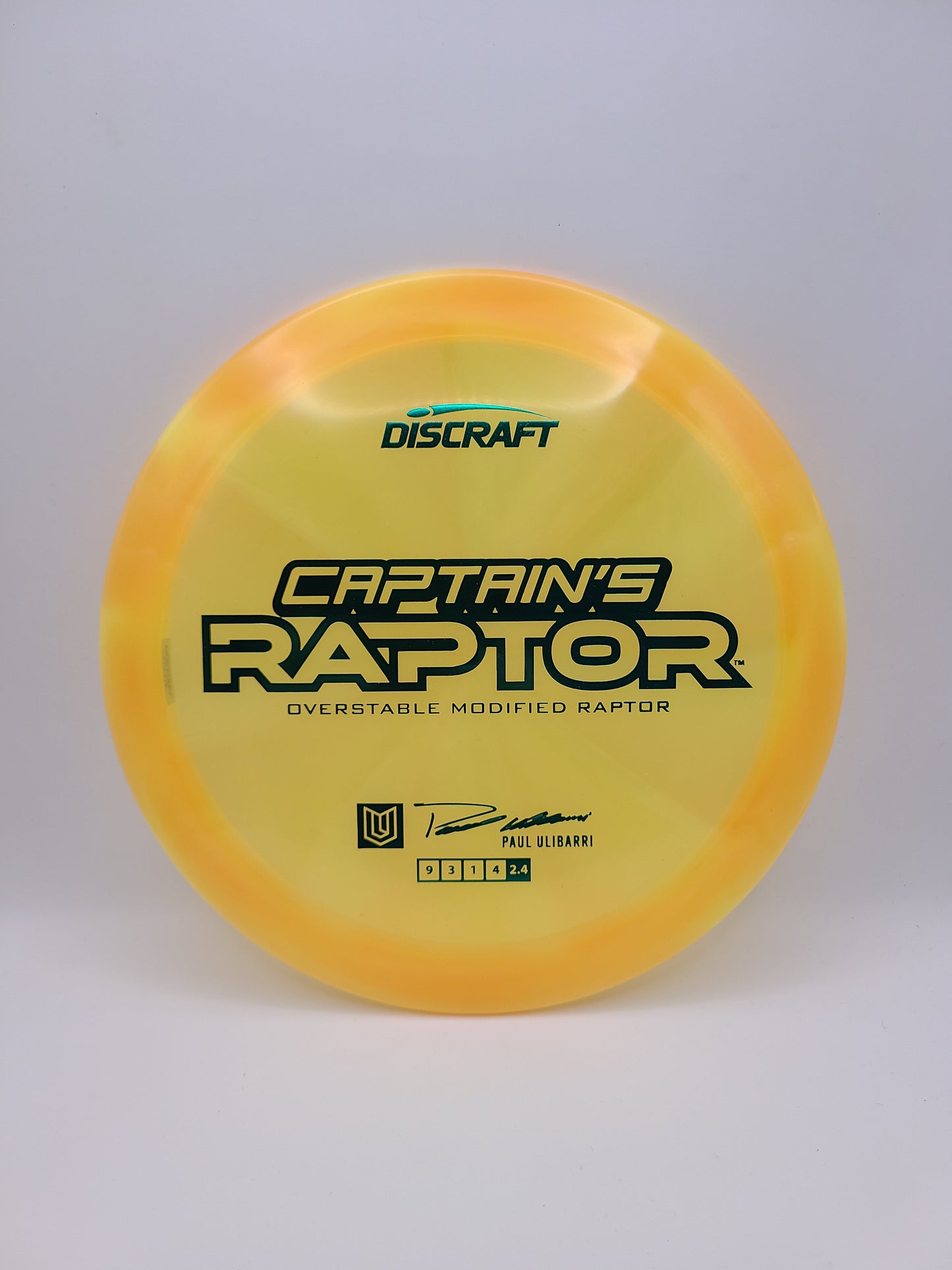 Discraft Captains Raptor 2025 Paul Ulibarri 9/3/1/4