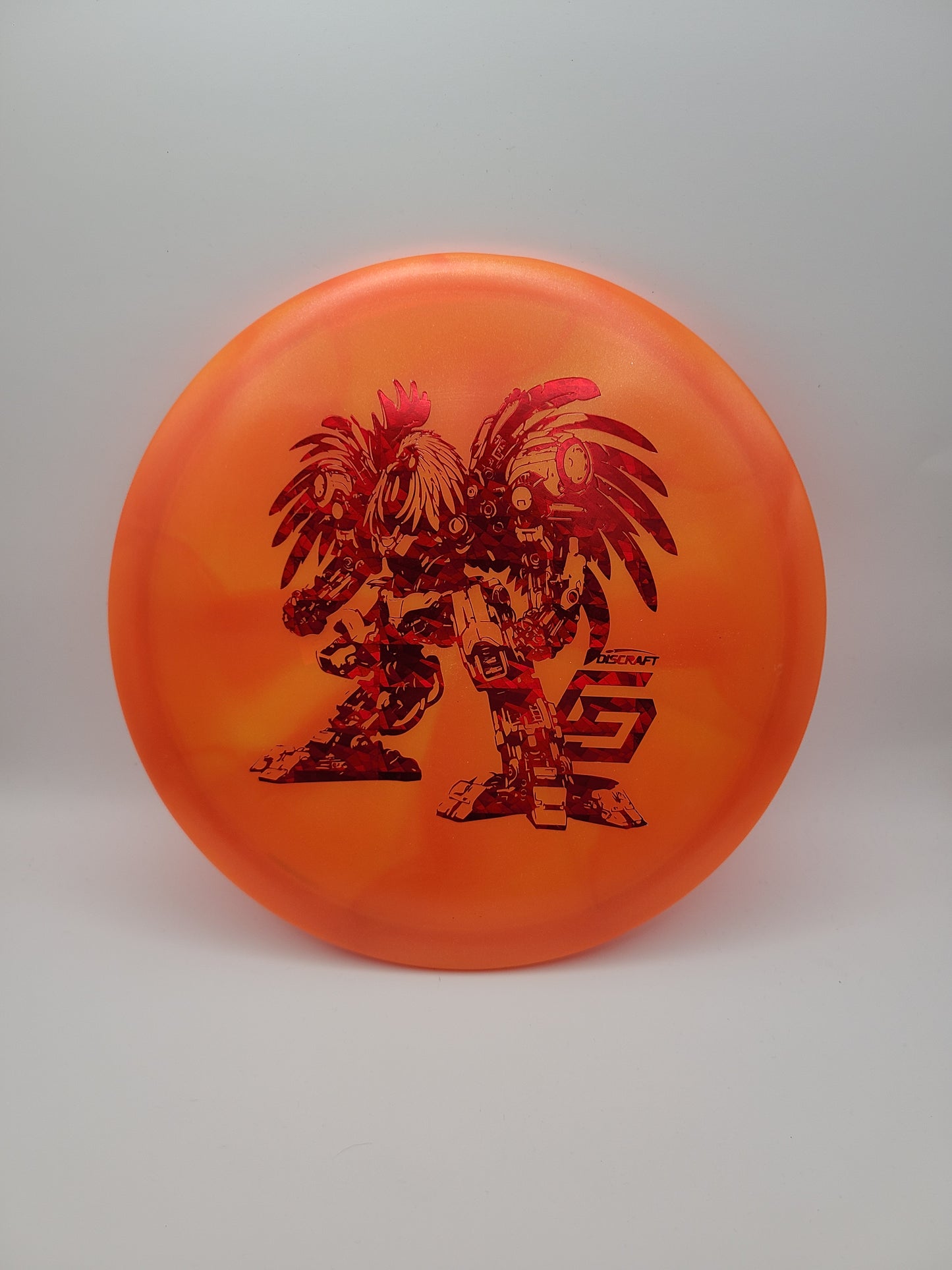 Discraft Z Swirl Buzzz Chris Dickerson Robot Chicken Stamp
