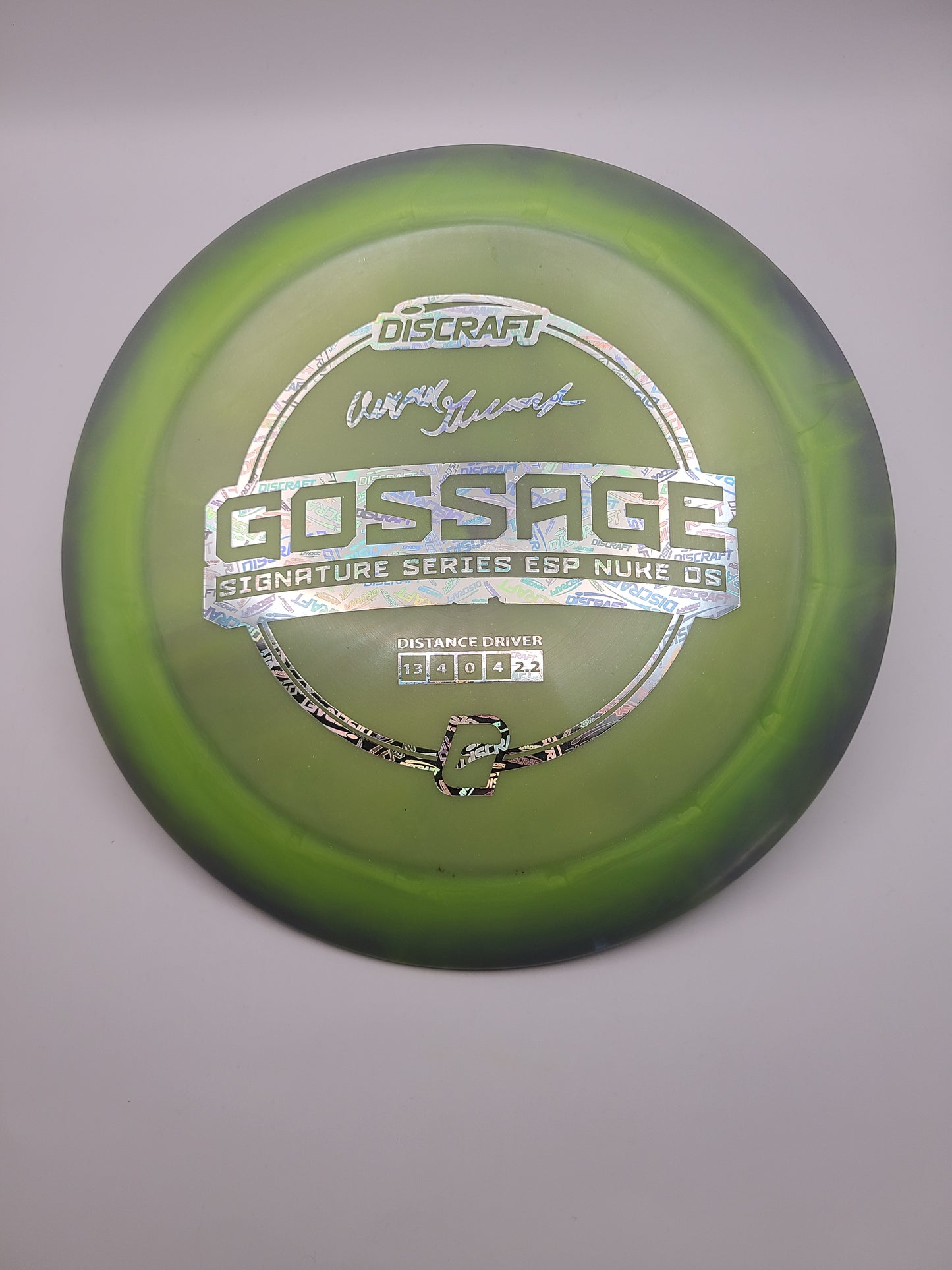 Discraft ESP Nuke OS Aaron Gossage Signature Series