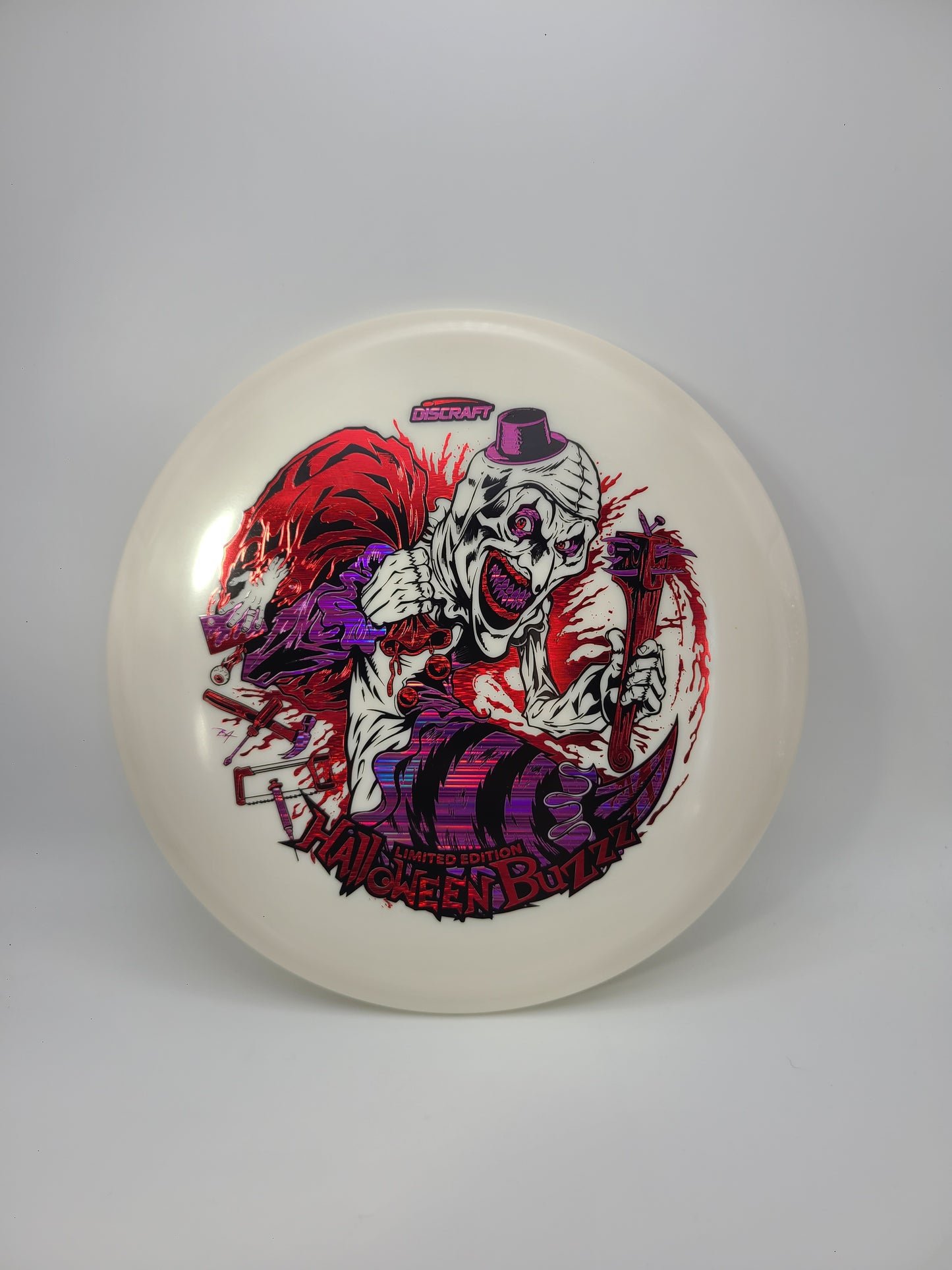Discraft Glow ESP 2025 Triple Foil Stamp Halloween Buzzz