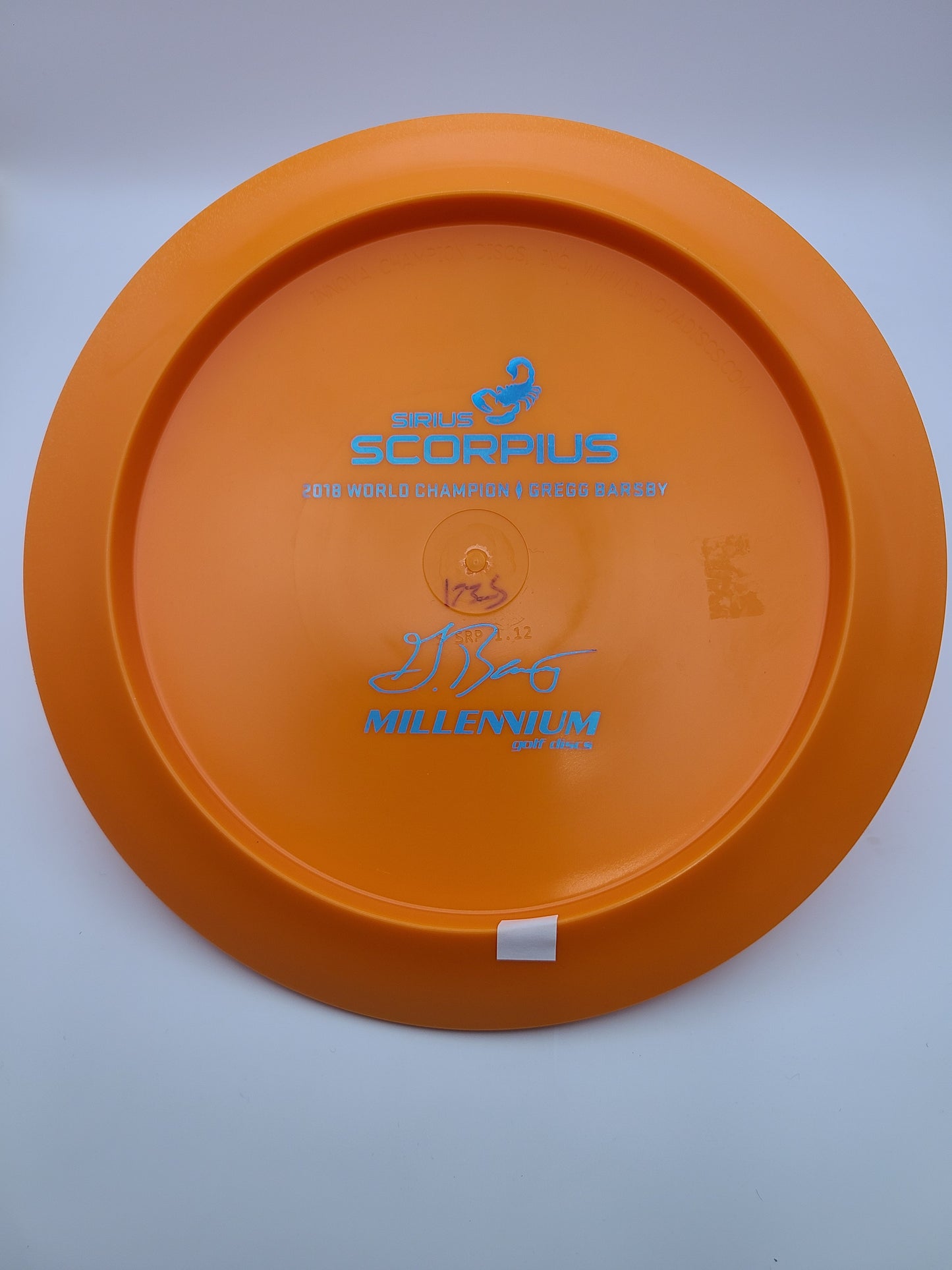 Millennium Sirius Scorpius Gregg Barsby Signature Series 12/5/-1/3 1.12