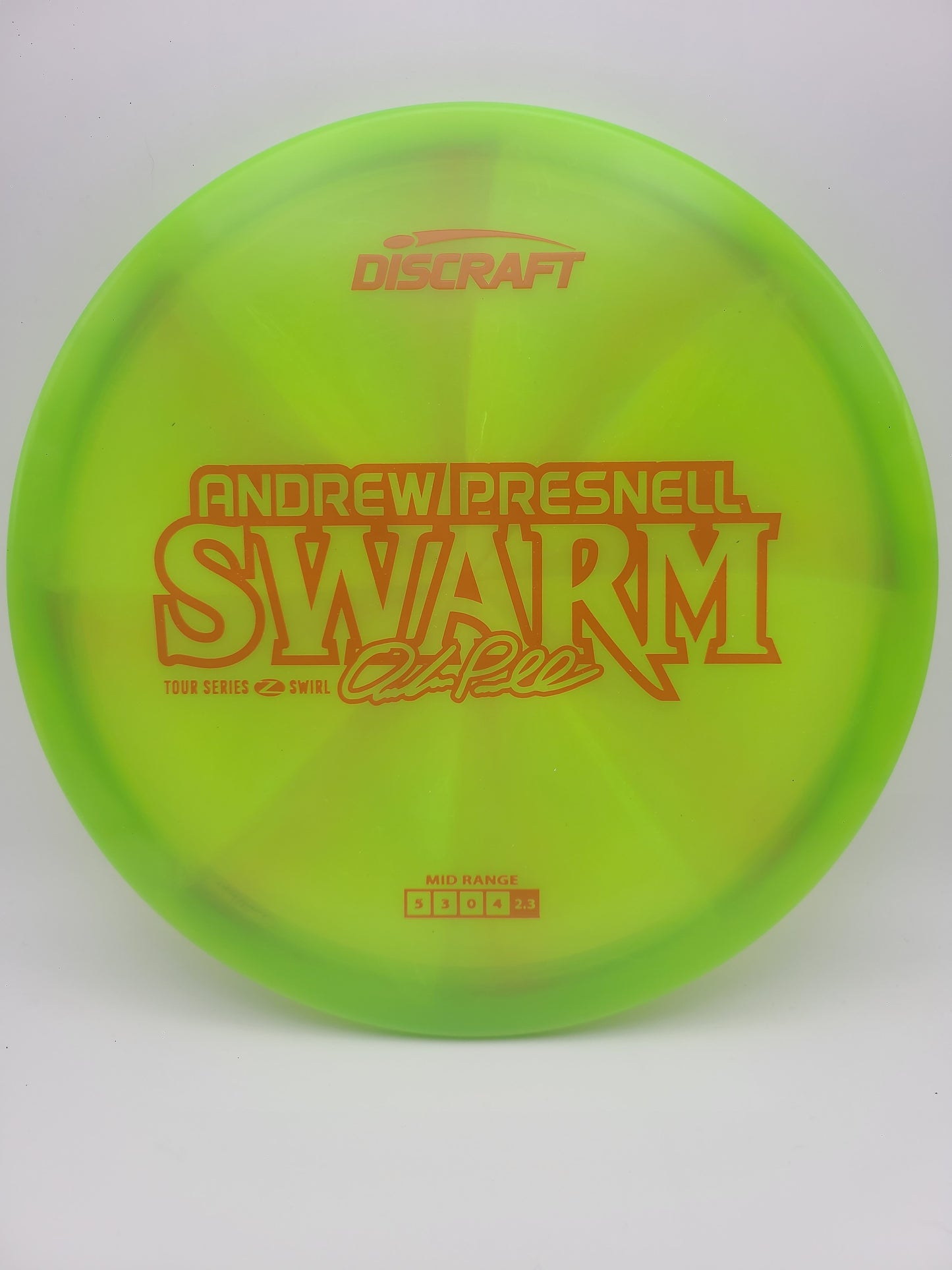 Discraft Z Swirl Swarm Andrew Presnell 2025 Tour Series