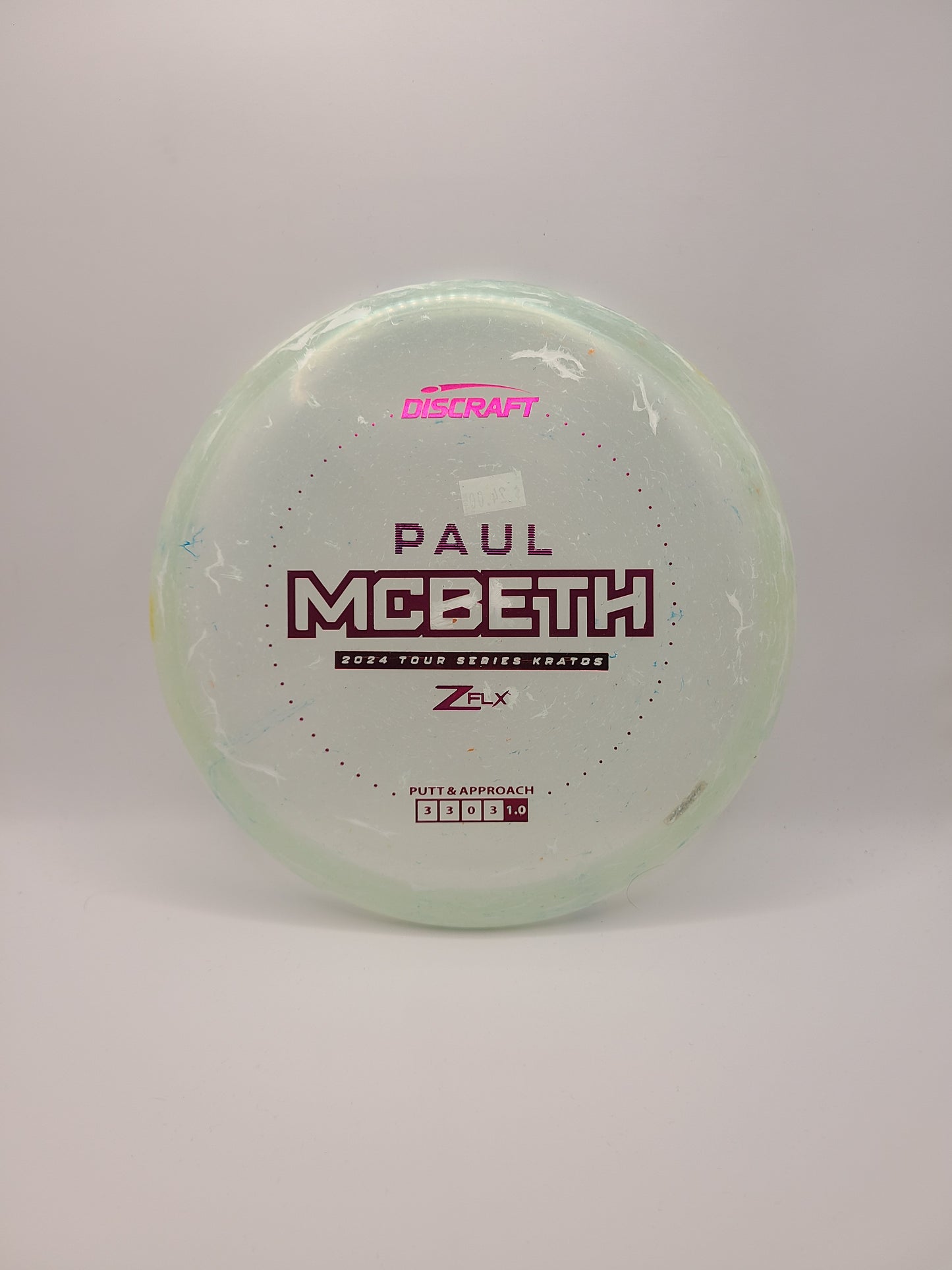 Discraft Jawbreaker Z FLX Kratos Paul McBeth Tour Series 2024