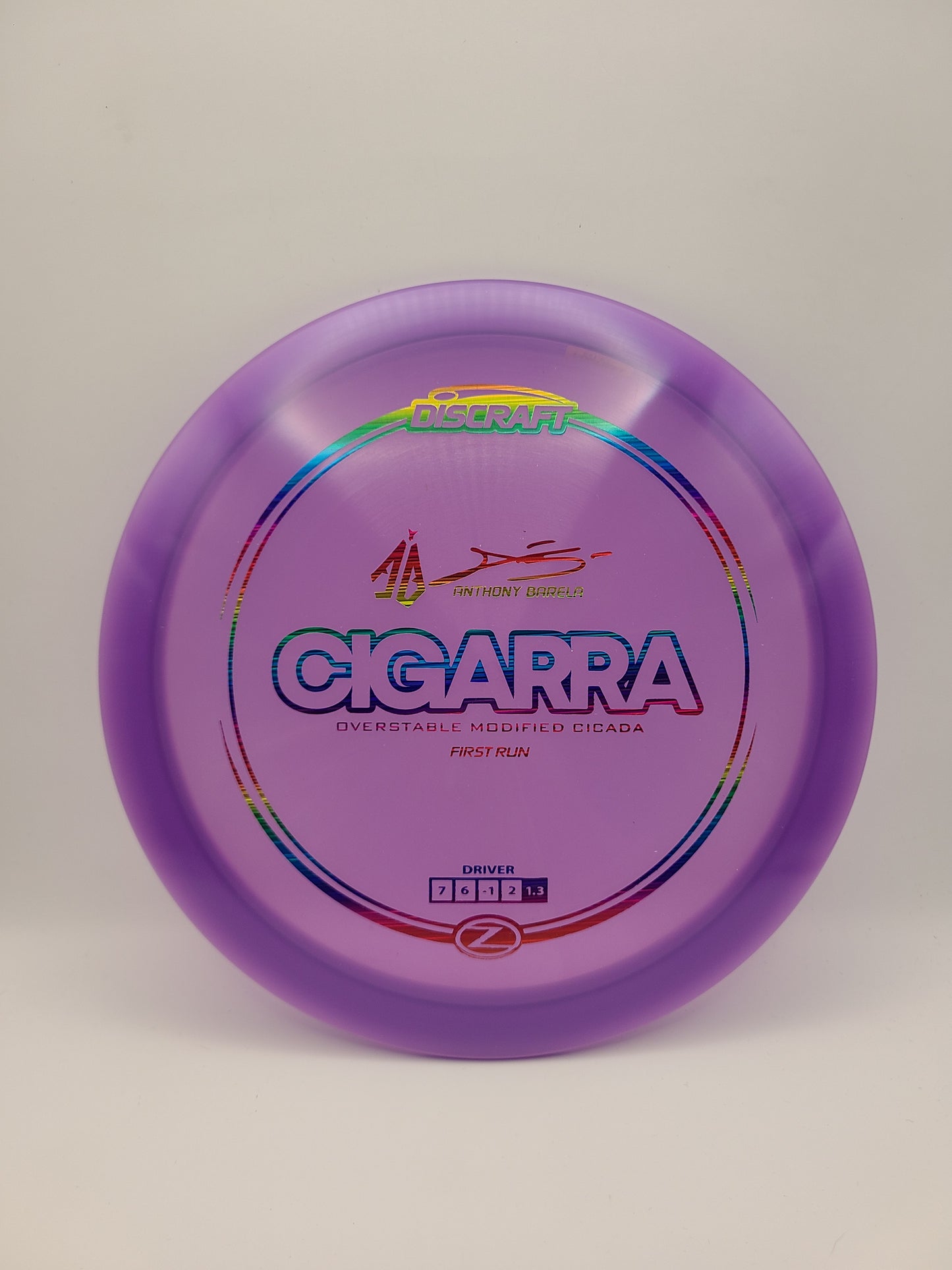 Discraft Z Cigarra First Run 7/6/-1/2 Anthony Barela collab