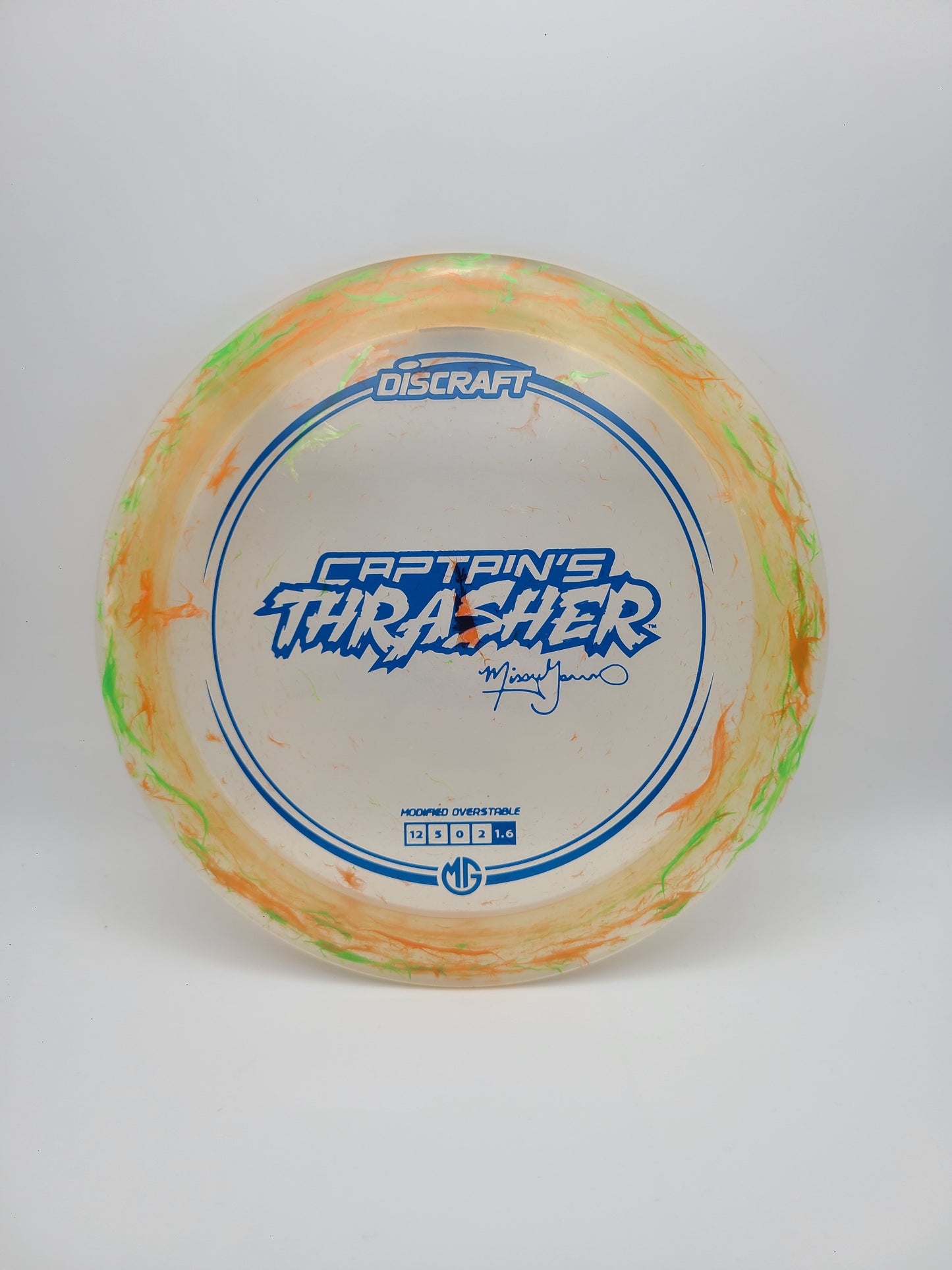 Discraft Jawbreaker Z Captains Thrasher Missy Gannon 12/5/0/2