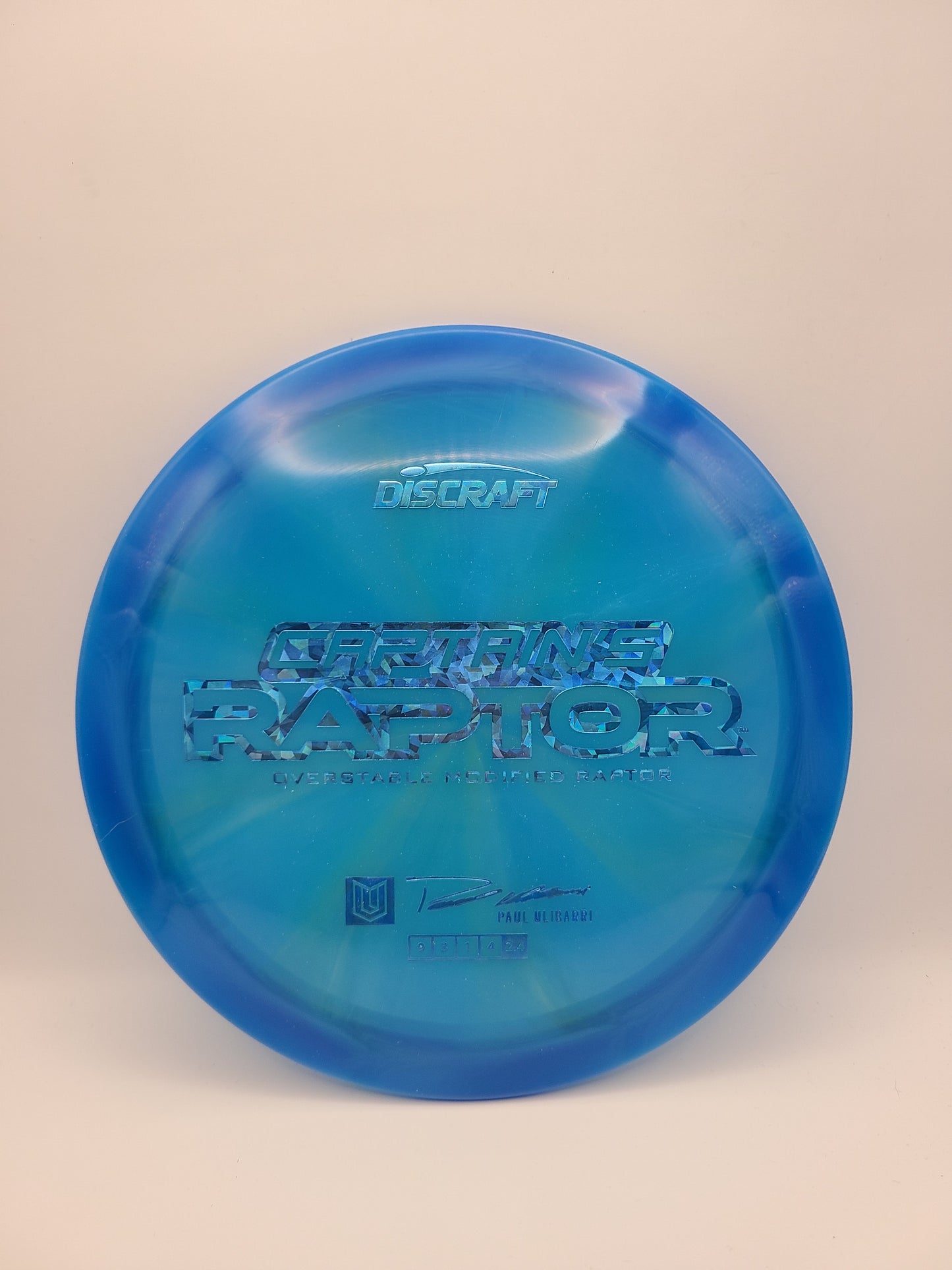 Discraft Captains Raptor 2025 Paul Ulibarri 9/3/1/4