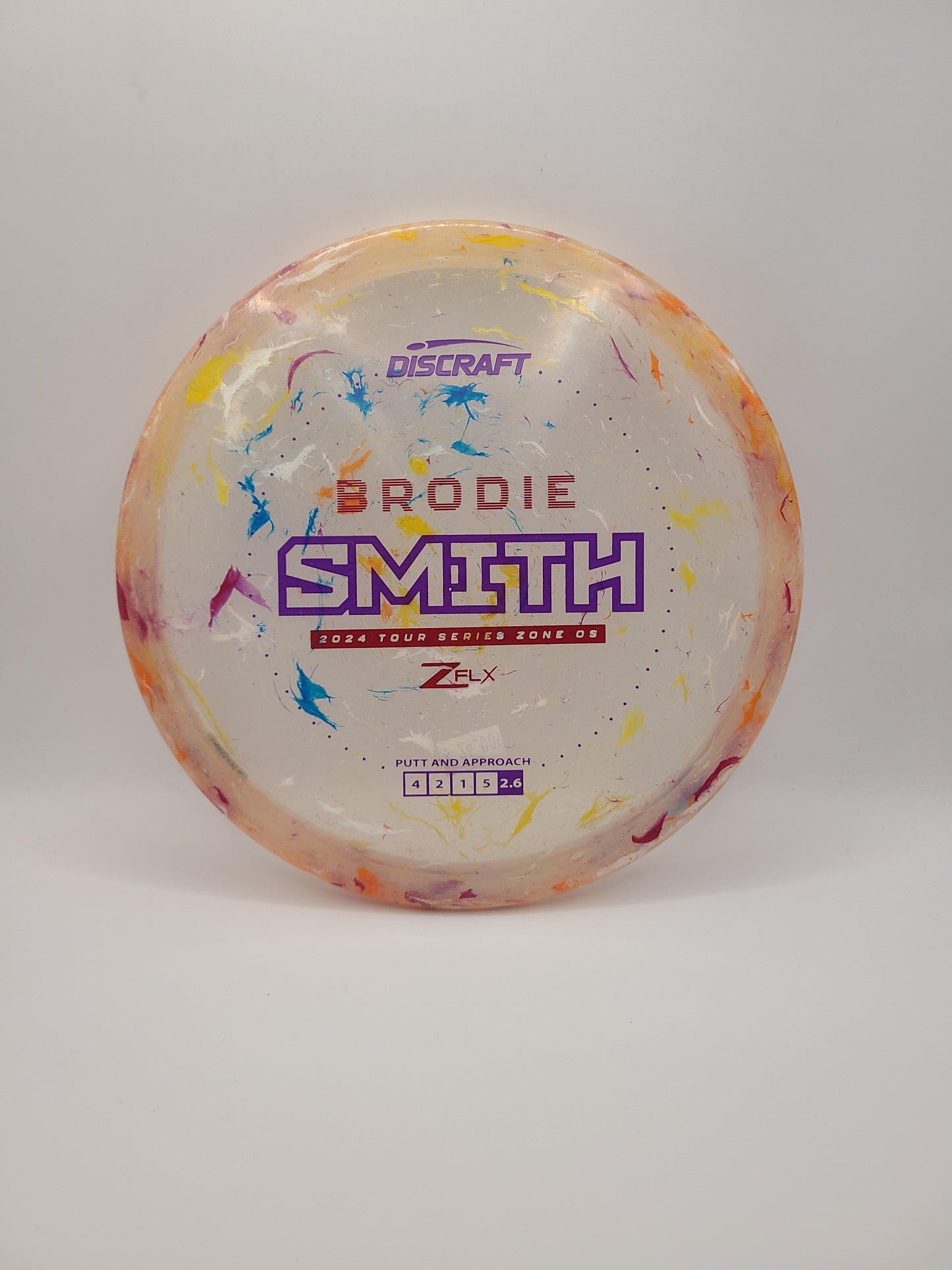 Discraft Jawbreaker Z FLX Zone OS Brodie Smith 2024 Tour Series