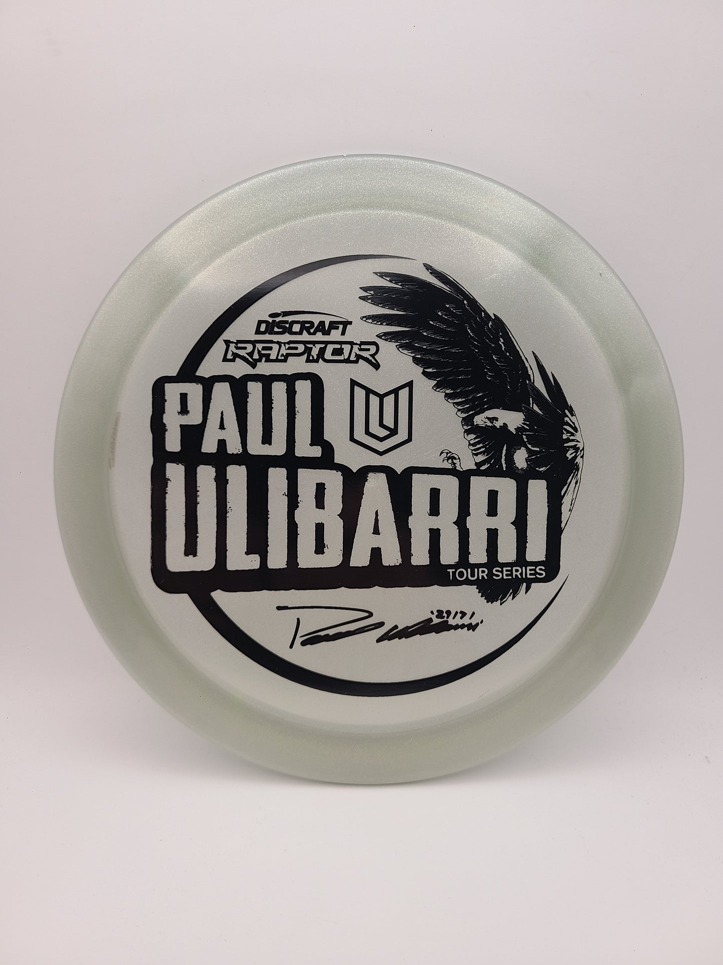 Discraft Z Sparkle Raptor 2021 Tour Series Paul Ulibarri 9/4/0/3