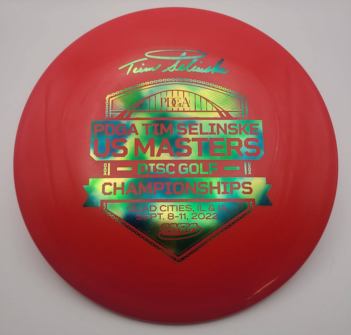 Innova Star Hawkeye 2022 US Masters Tournament Stamp Fairway Driver