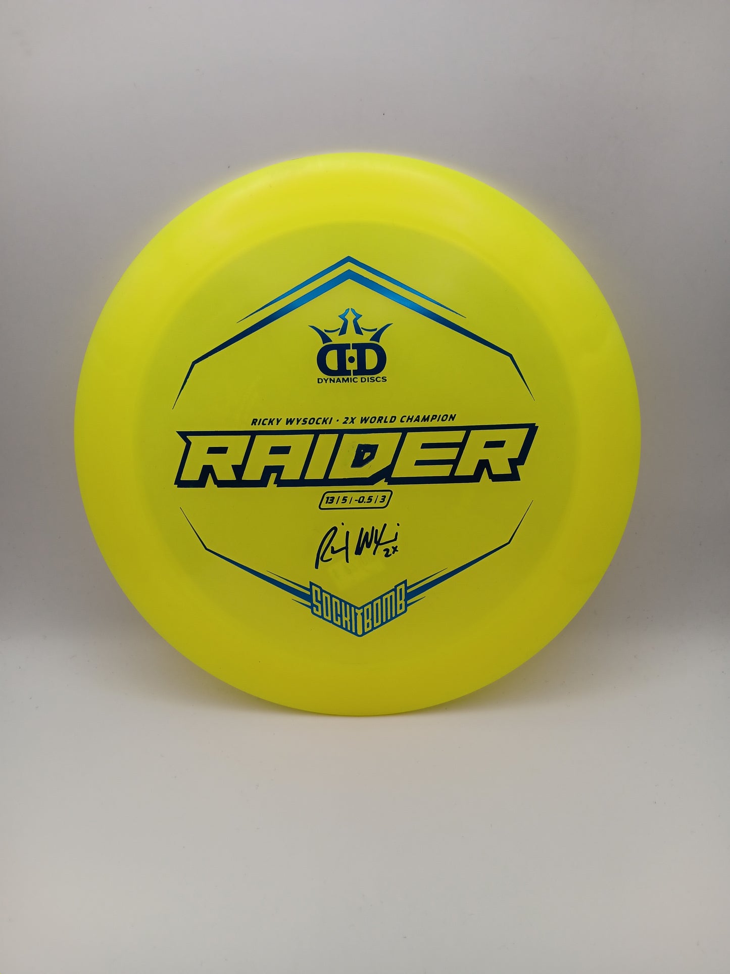 Dynamic Discs Lucid Raider Ricky Wysocki 2x World Champ