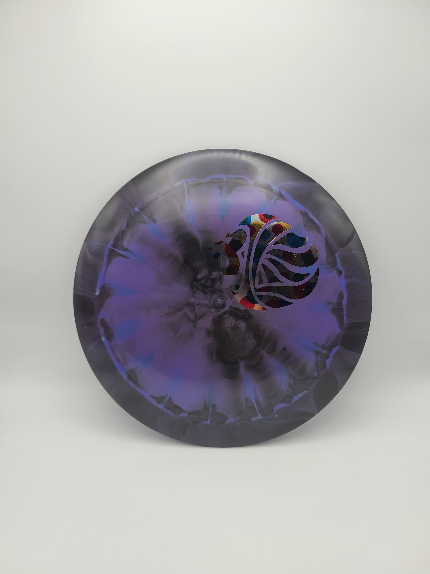 Discraft Swirly ESP Nuke 2023 Tour Series - Ezra Aderhold - Iron Lion Custom Stamp