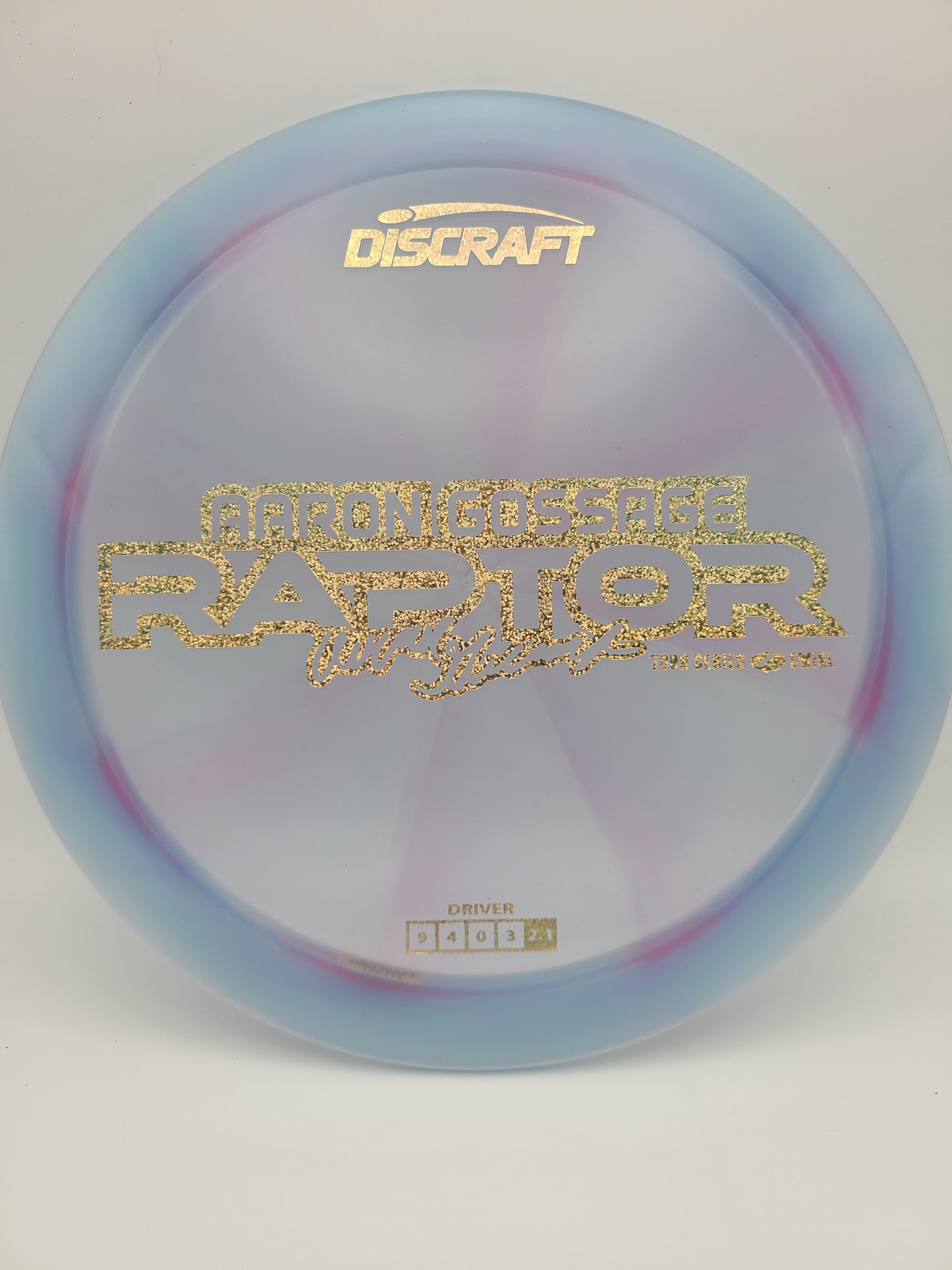 Discraft Z Swirl Raptor Aaron Gossage 2025 Tour Series