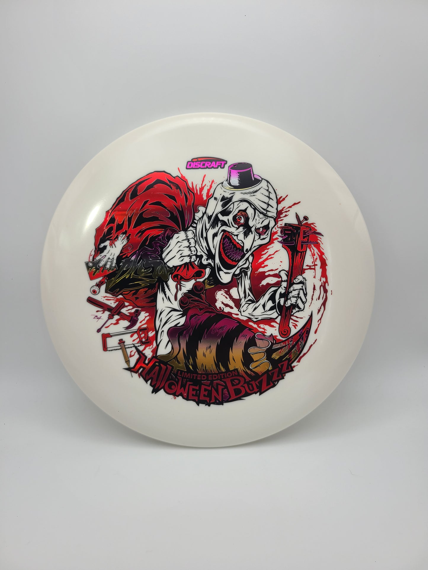 Discraft Glow ESP 2025 Triple Foil Stamp Halloween Buzzz