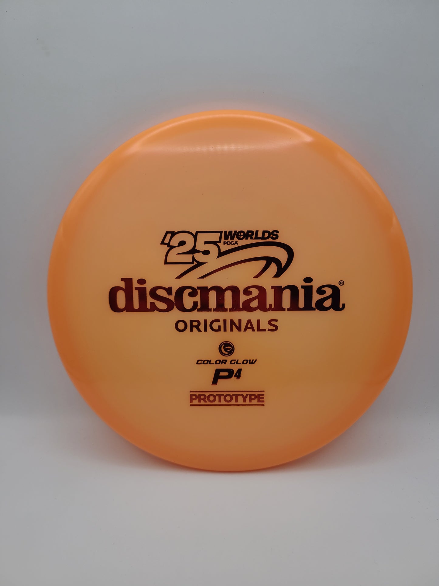 Discmania Color Glow P4 Prototype - 2025 PDGA Worlds