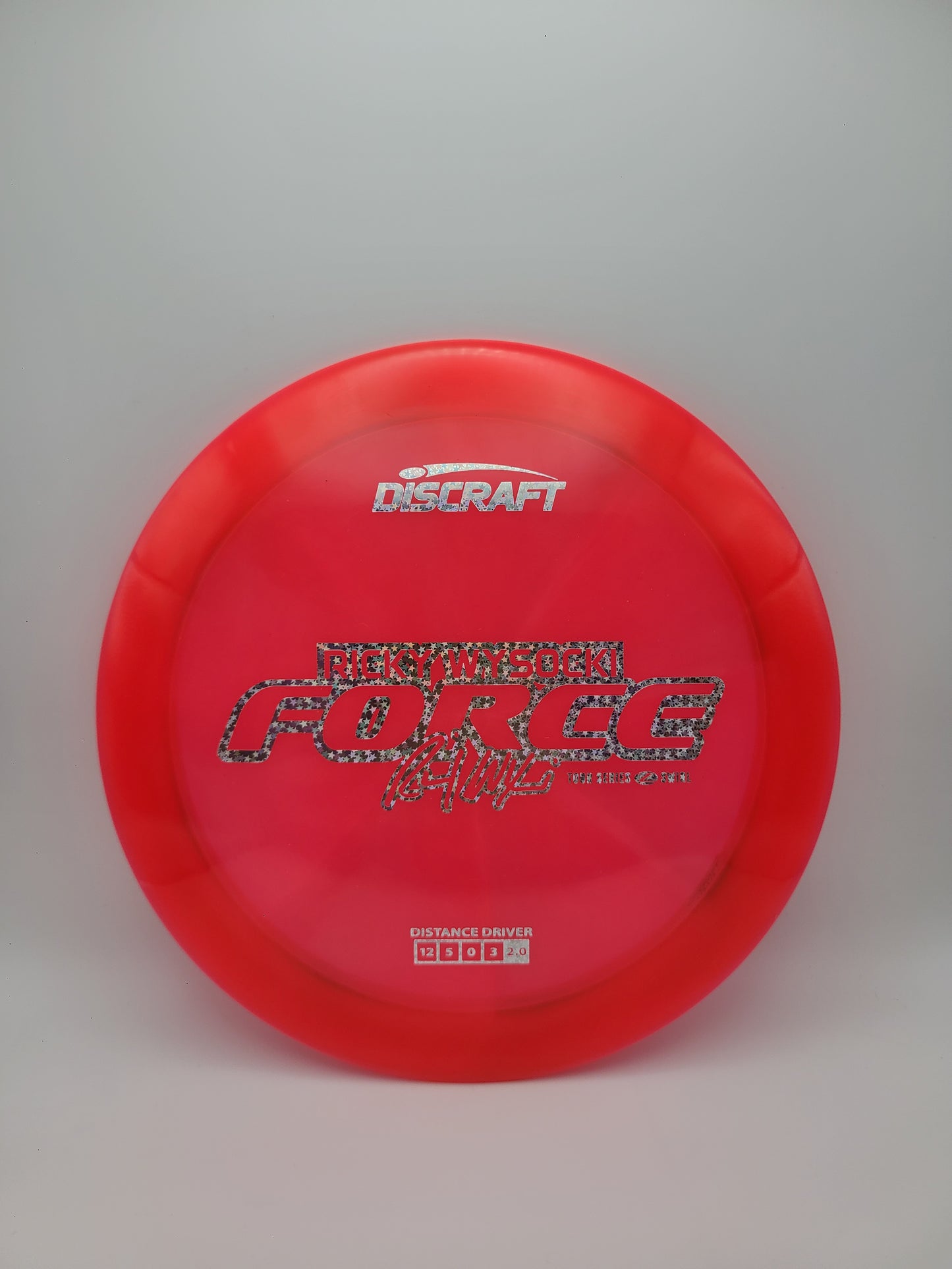 Discraft Tour Series Z Swirl Ricky Wysocki Force 12/5/-1/3