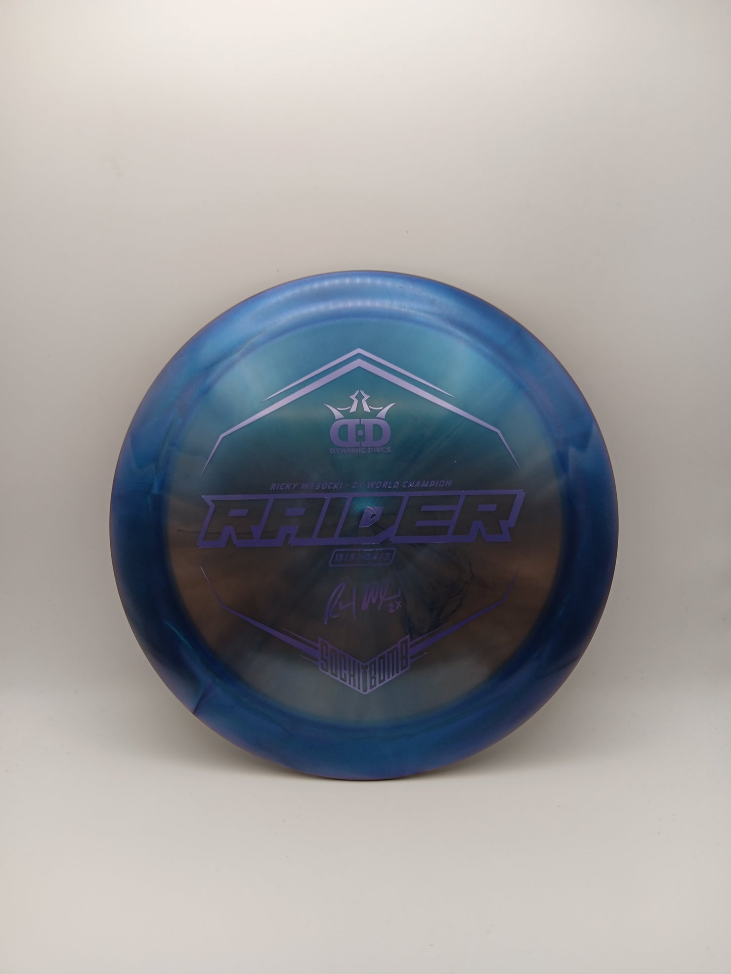 Dynamic Discs Lucid-X Raider Ricky Wysocki 2x World Champion