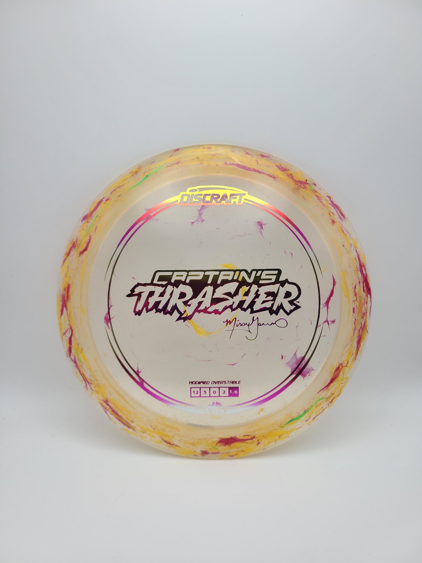 Discraft Jawbreaker Z Captains Thrasher Missy Gannon 12/5/0/2