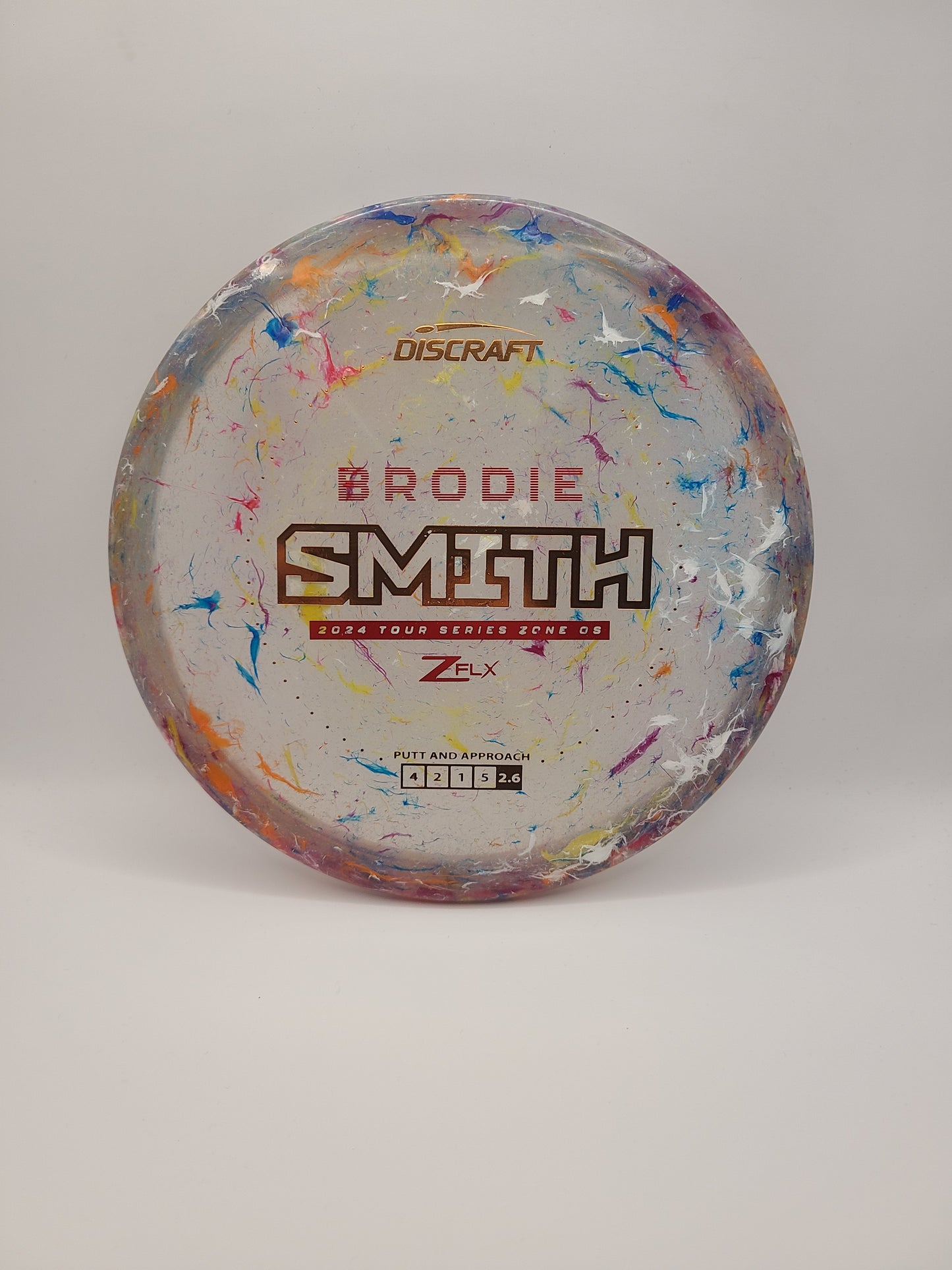 Discraft Jawbreaker Z FLX Zone OS Brodie Smith 2024 Tour Series
