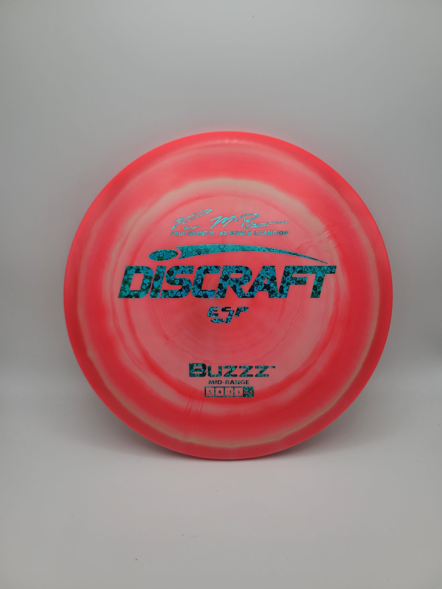 Discraft ESP Buzzz 6x Paul McBeth Stock Stamp