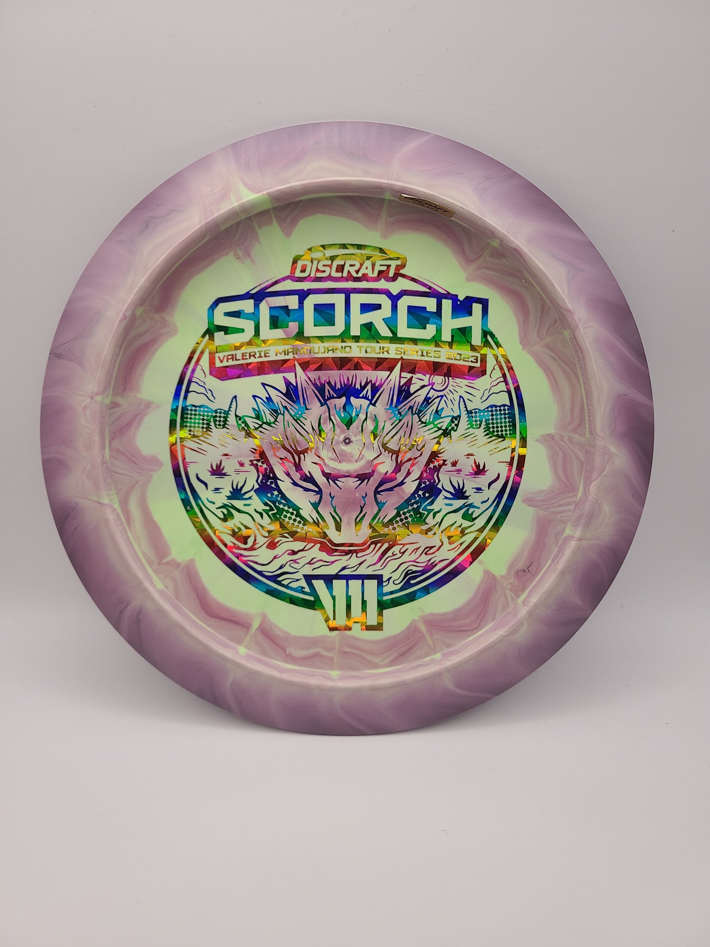 Discraft Swirly ESP Scorch Valerie Mandujano Tour Series 2023