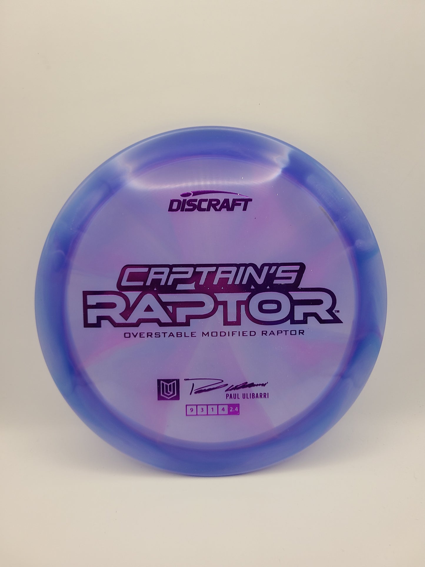 Discraft Captains Raptor 2025 Paul Ulibarri 9/3/1/4