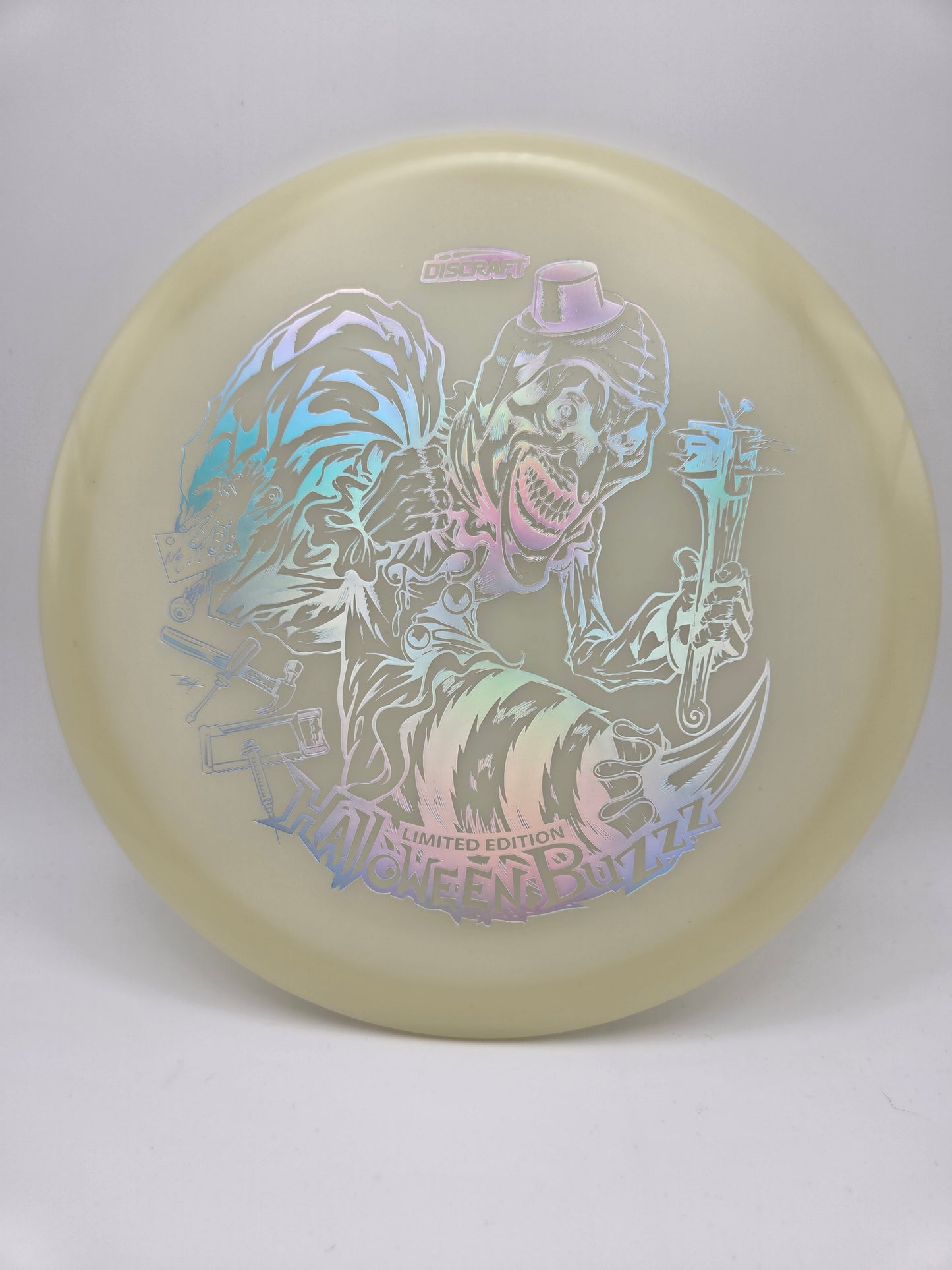 Discraft 2025 LE Halloween Single Foil MEGA GLO Buzzz