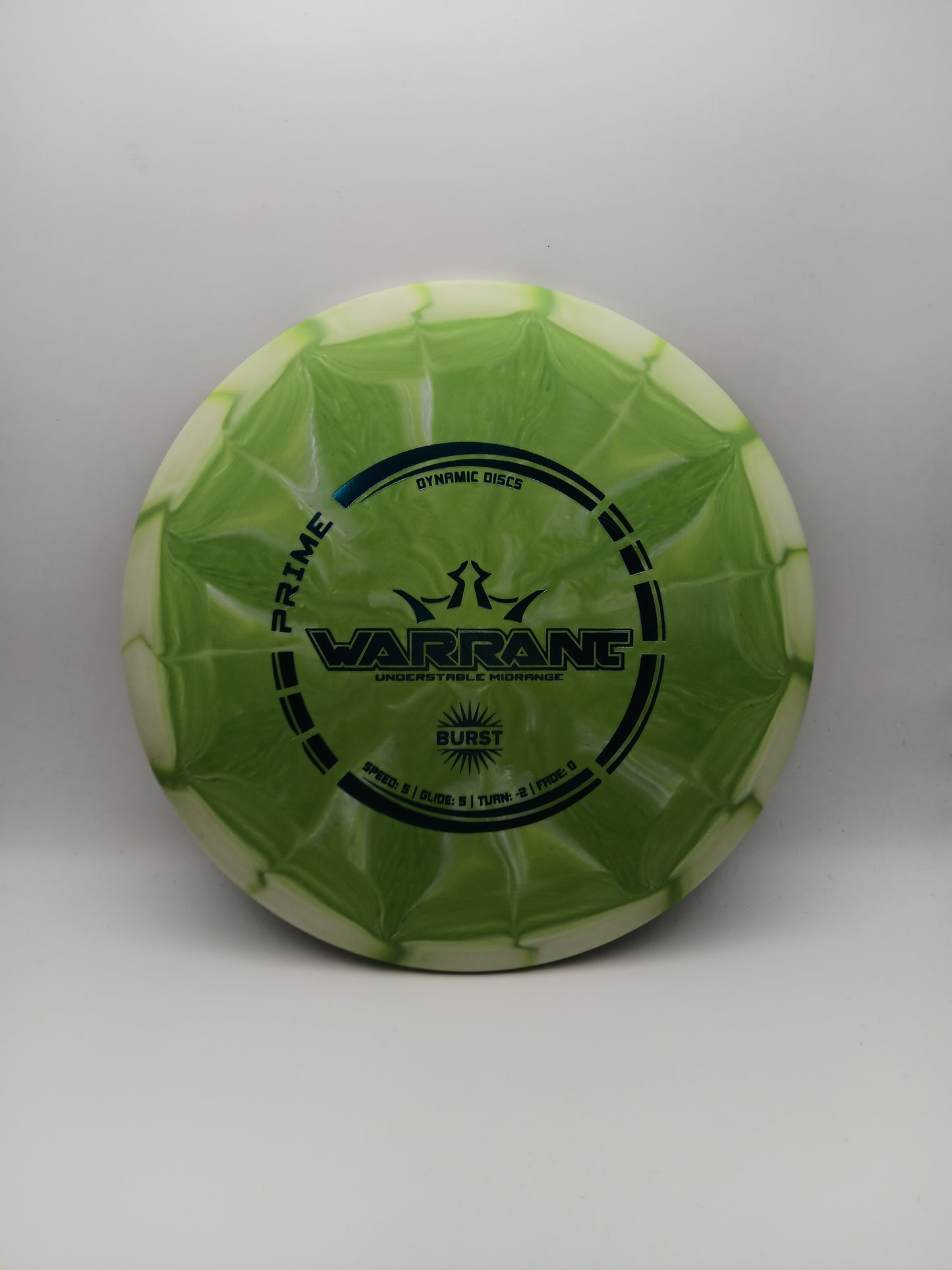 Dynamic Discs Prime Burst Warrant 5/5/-2/0