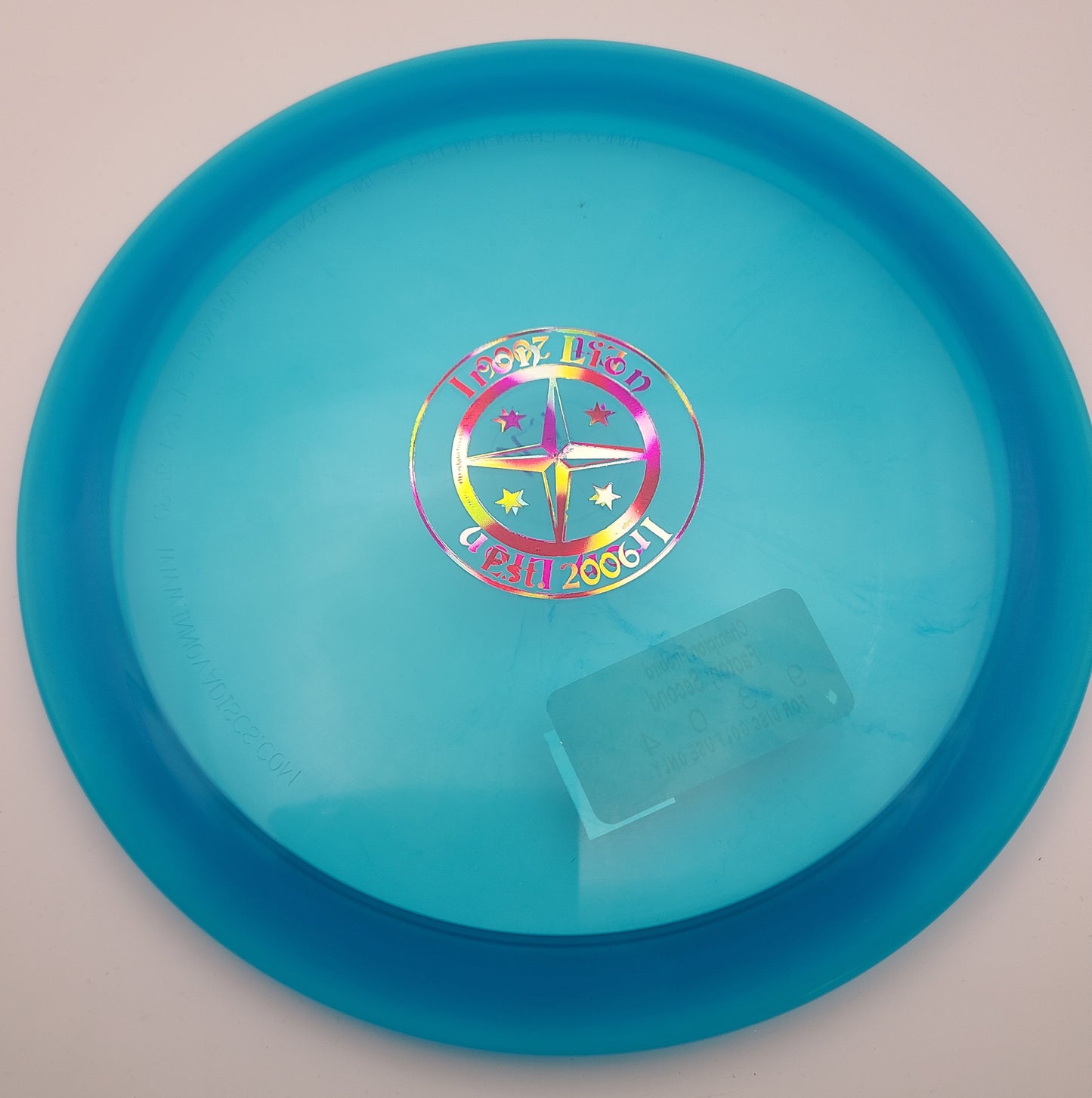 Innova Champion Firebird Iron Lion Custom Stamp F2/X-Out