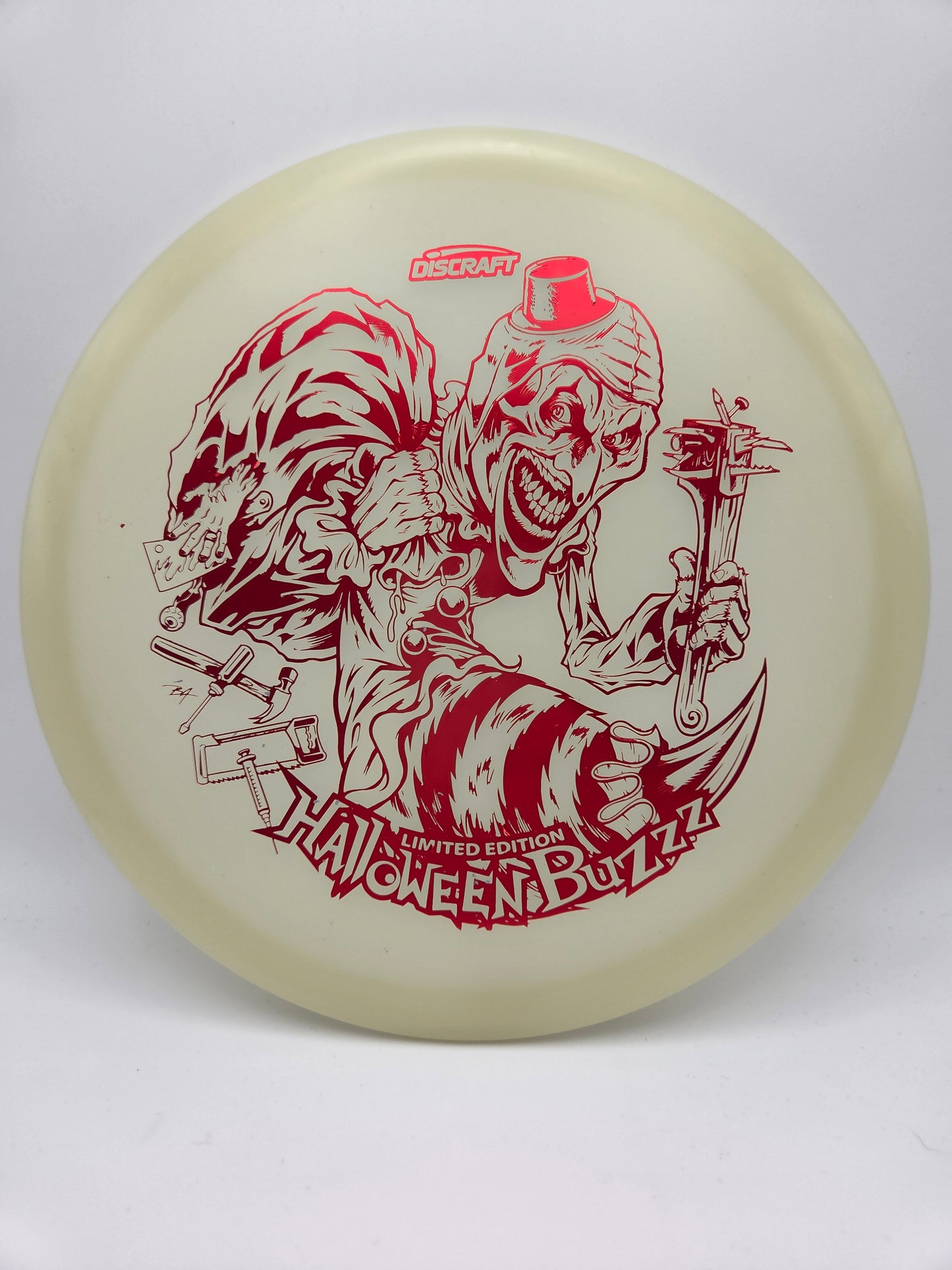 Discraft 2025 LE Halloween Single Foil MEGA GLO Buzzz