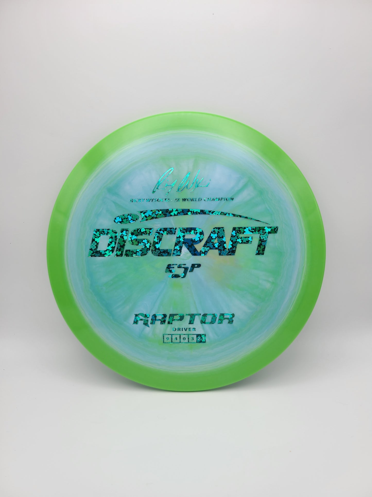 Discraft ESP Raptor 9/4/0/3 Ricky Wysocki Signature Stamp
