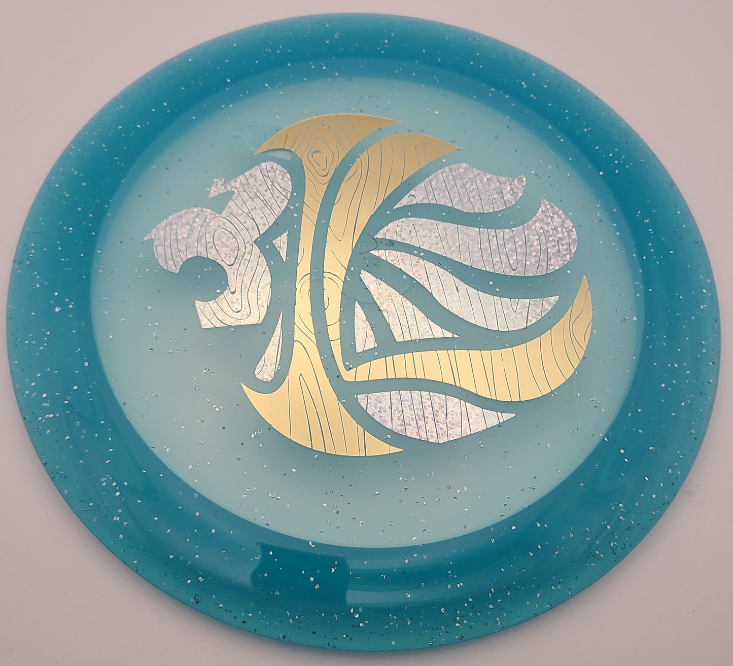 Innova Champion Metal Flake Katana Iron Lion Custom Stamp
