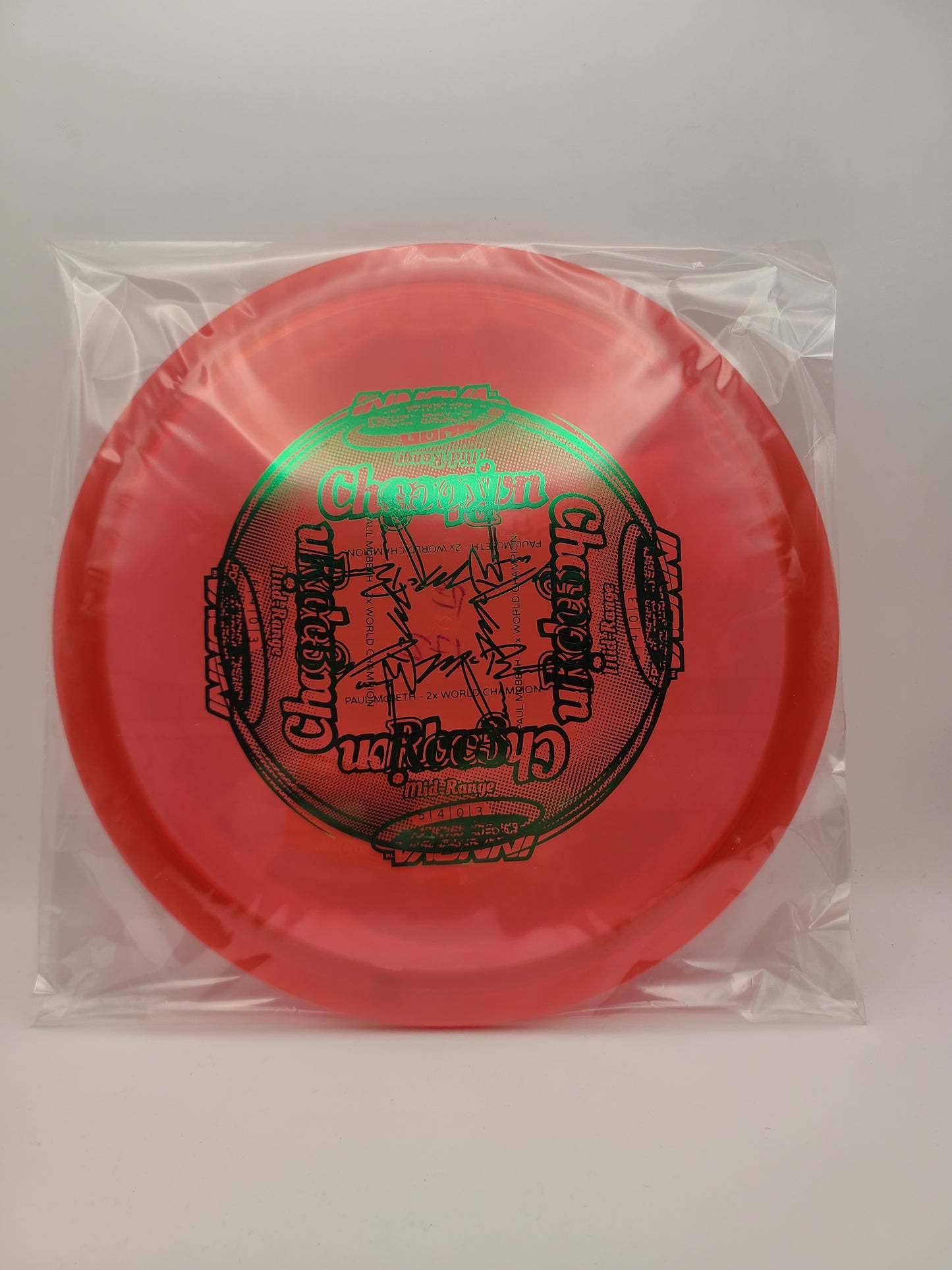 Innova Champion Roc3 Paul McBeth 2x X-Out 5/4/0/3