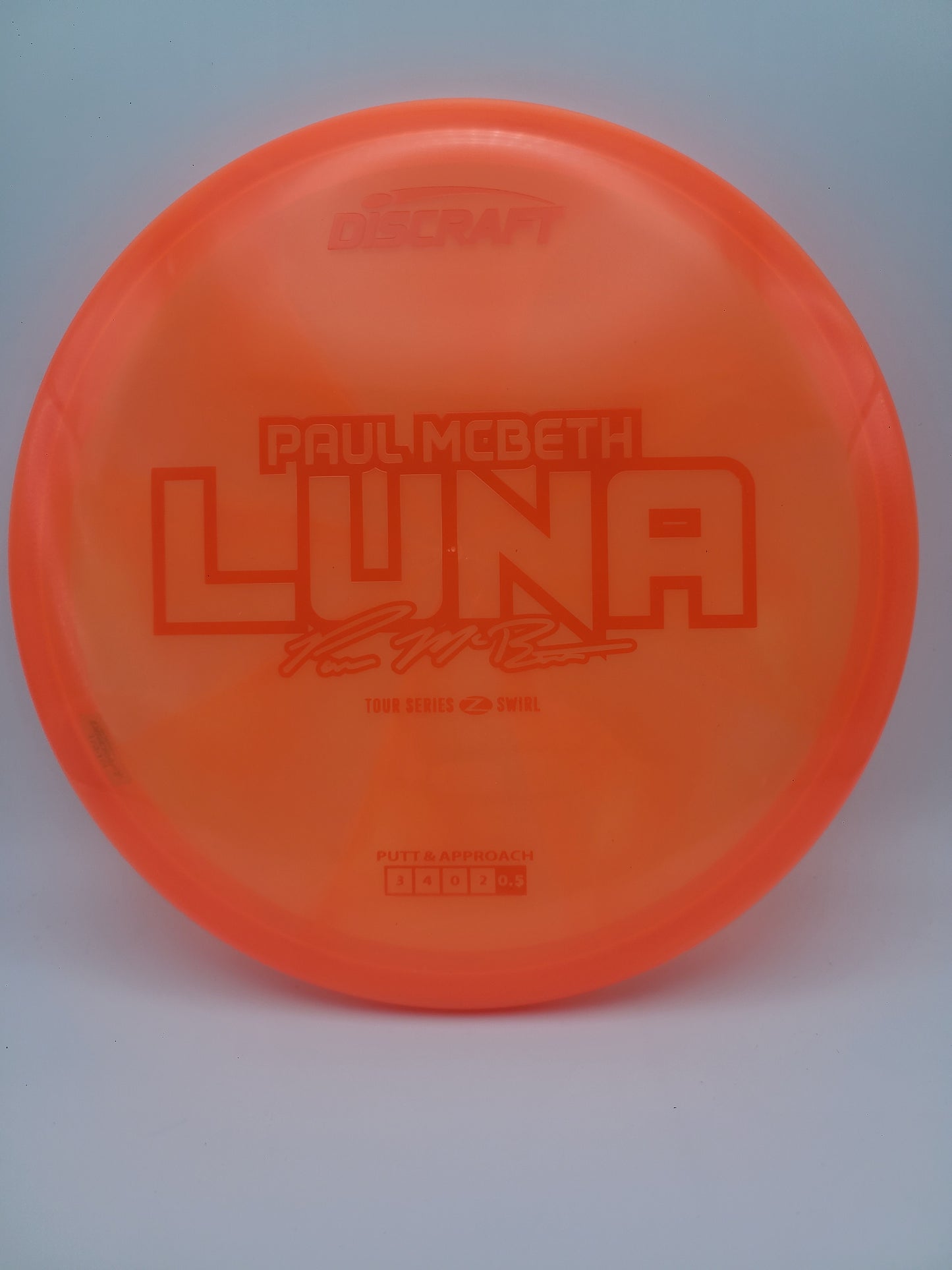 Discraft Z Swirl Luna Paul McBeth 2025 Tour Series