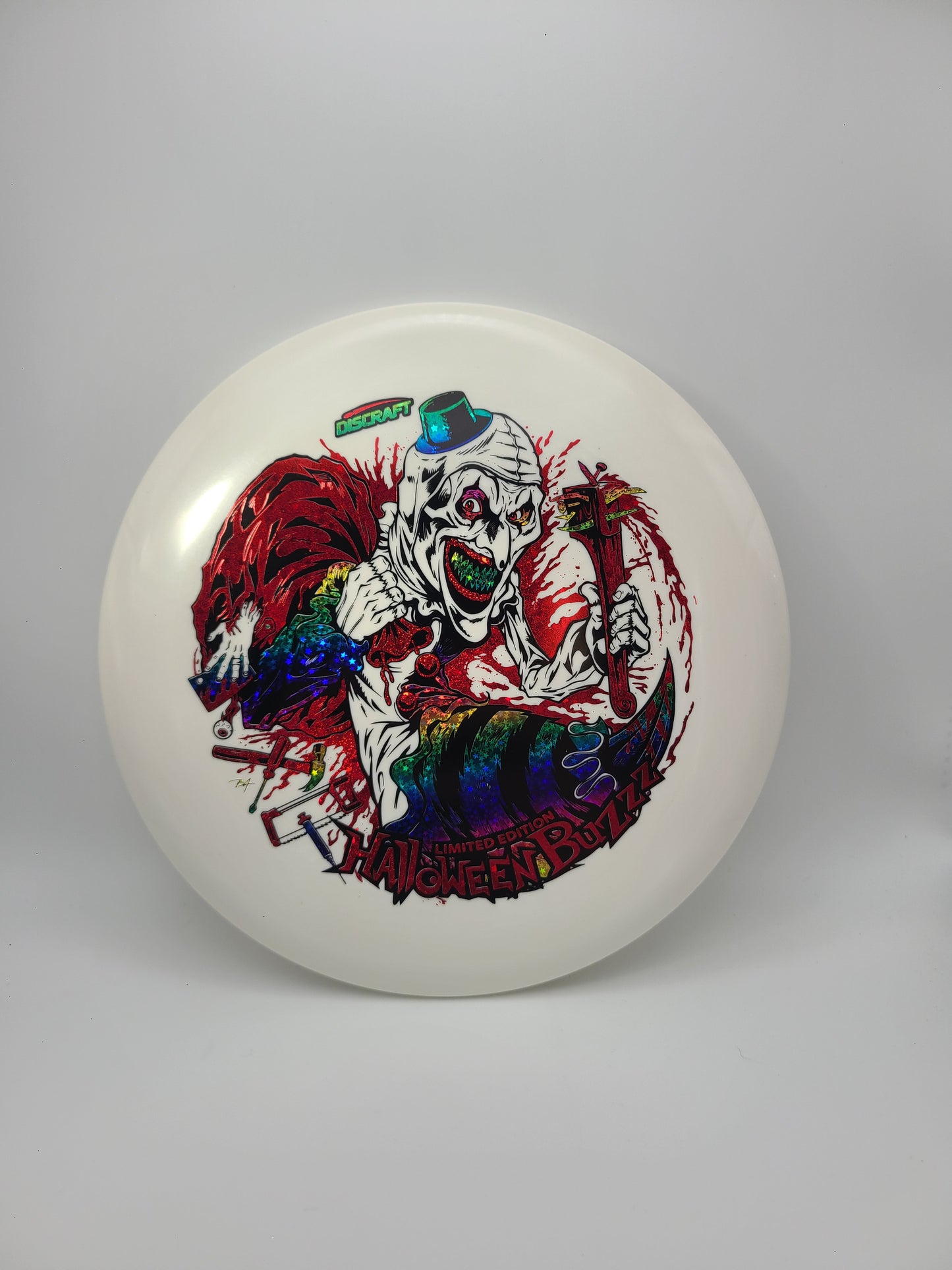 Discraft Glow ESP 2025 Triple Foil Stamp Halloween Buzzz