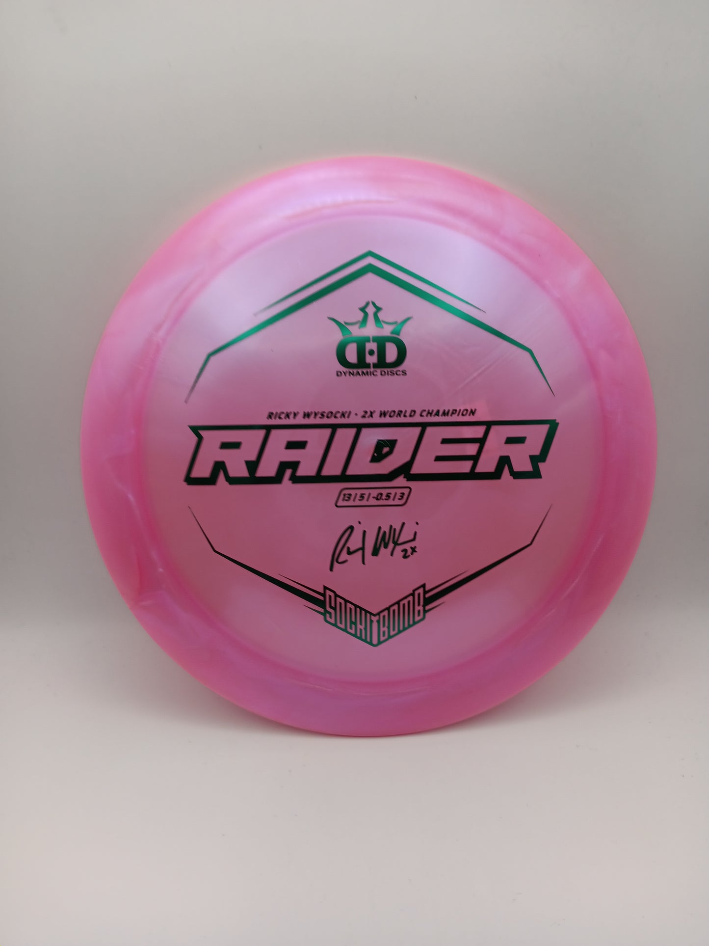 Dynamic Discs Lucid-X Raider Ricky Wysocki 2x World Champion