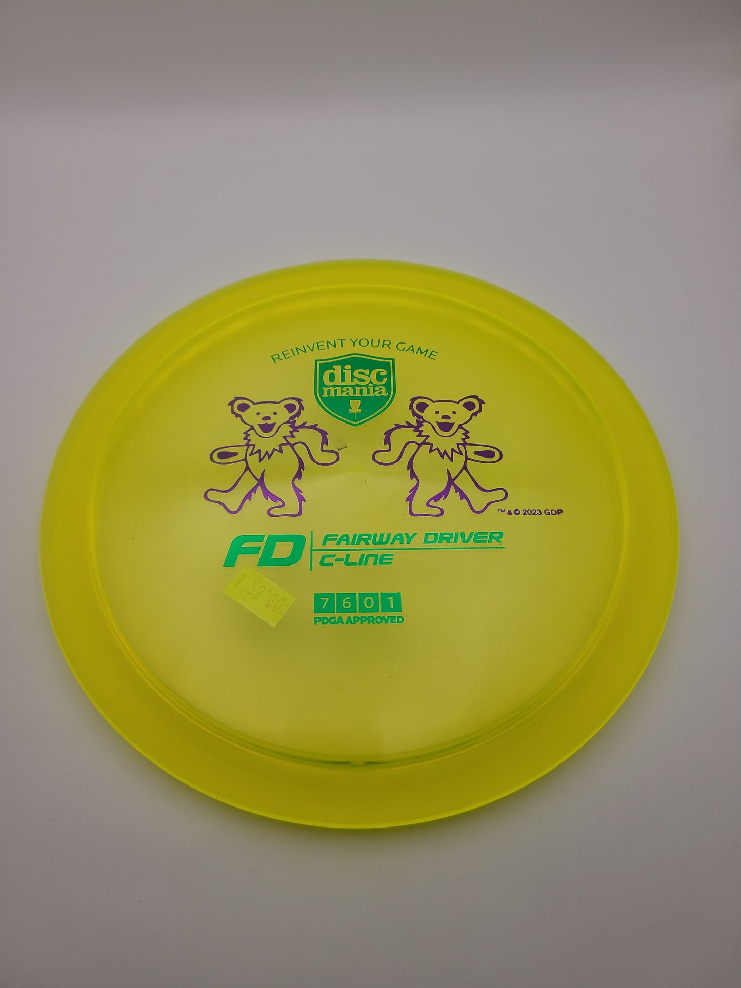 Discmania C-Line FD Grateful Dead Stamp