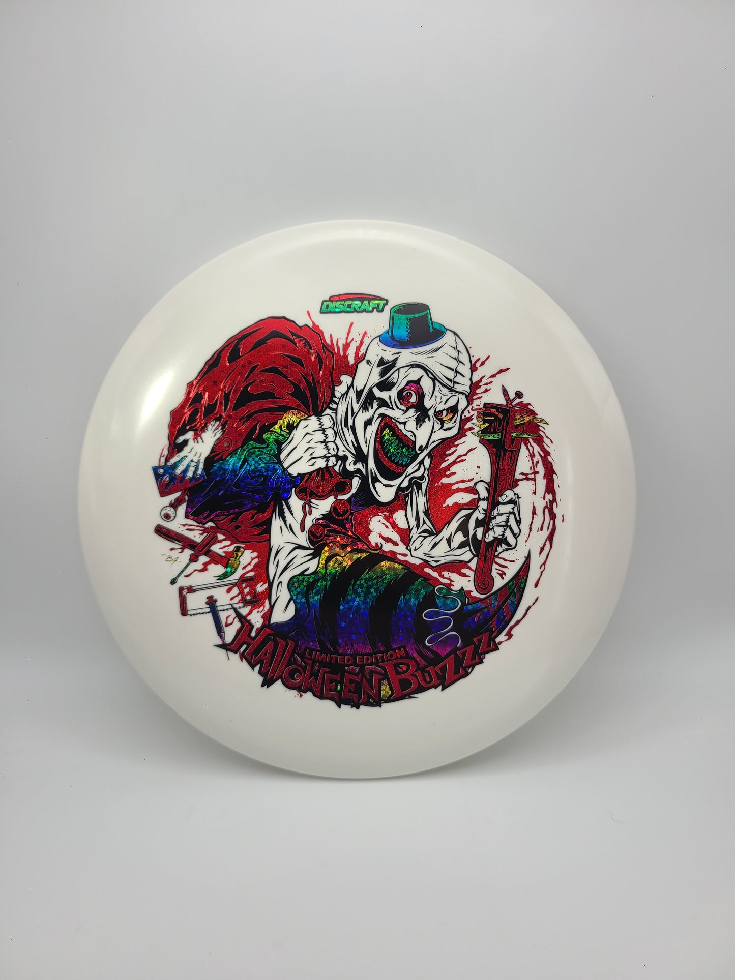 Discraft Glow ESP 2025 Triple Foil Stamp Halloween Buzzz