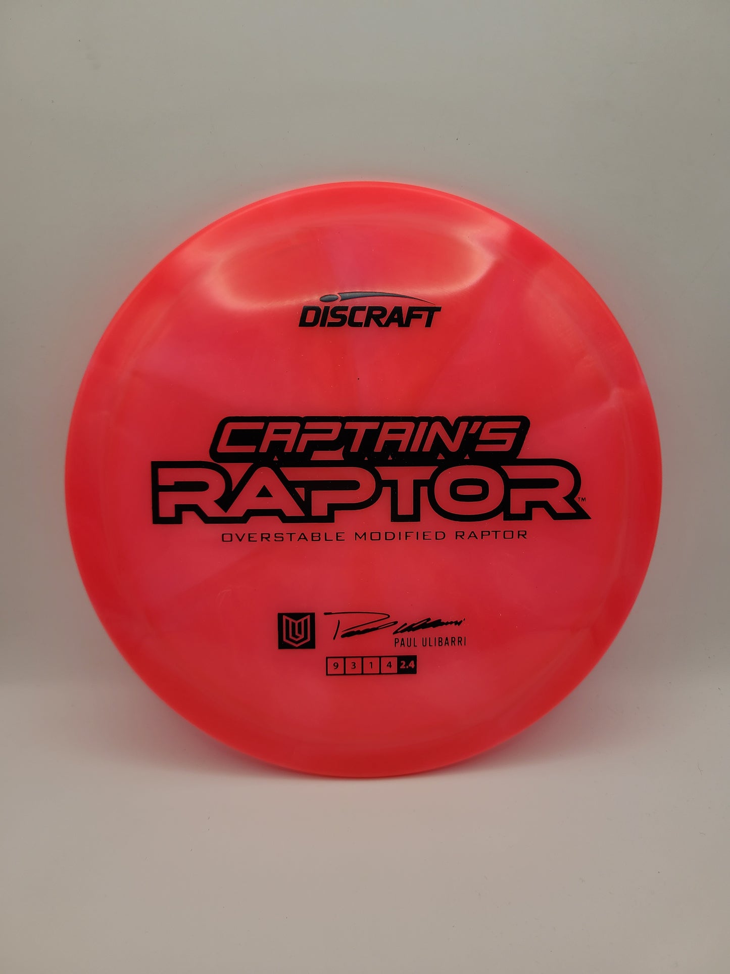 Discraft Captains Raptor 2025 Paul Ulibarri 9/3/1/4
