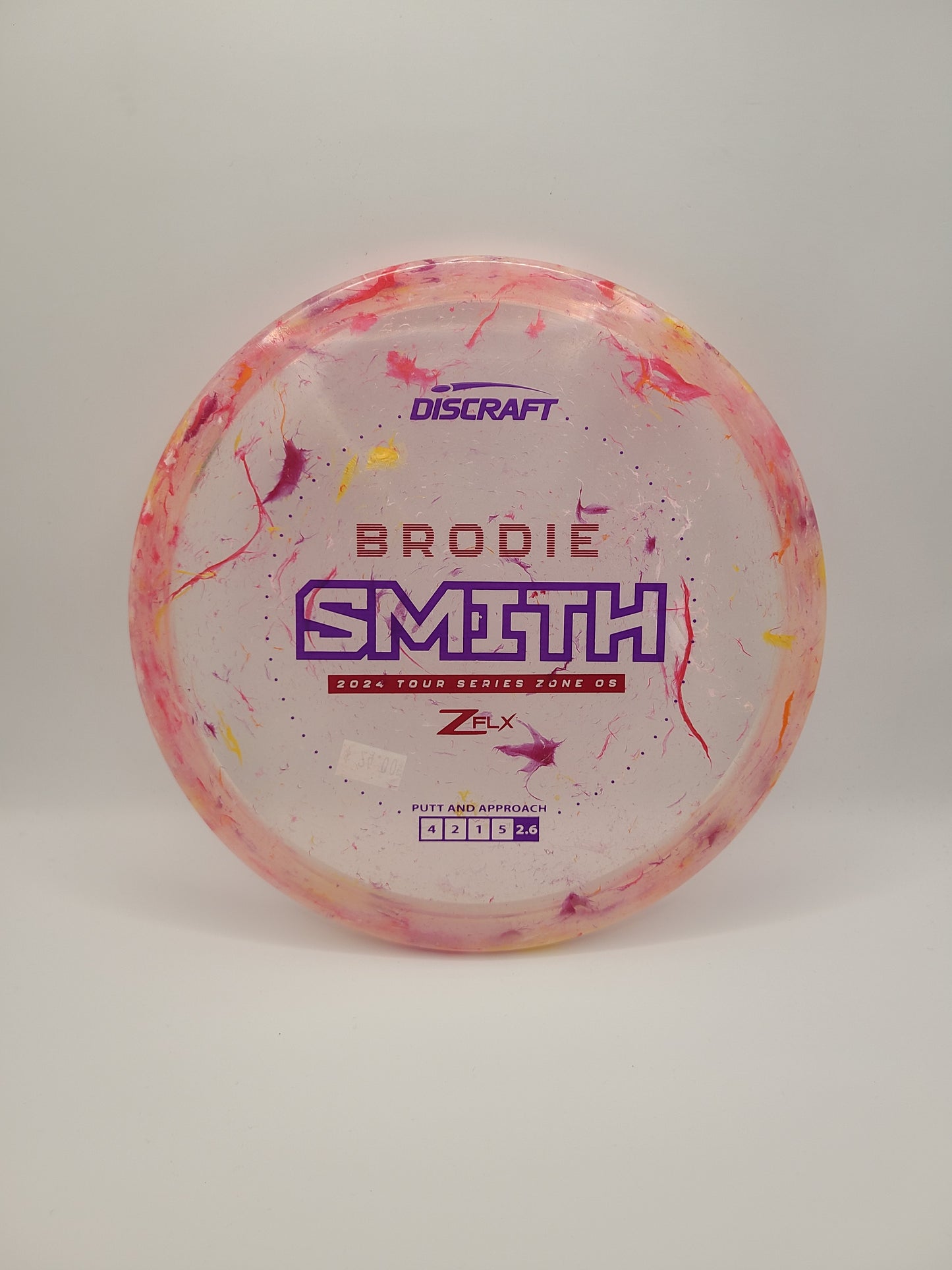 Discraft Jawbreaker Z FLX Zone OS Brodie Smith 2024 Tour Series