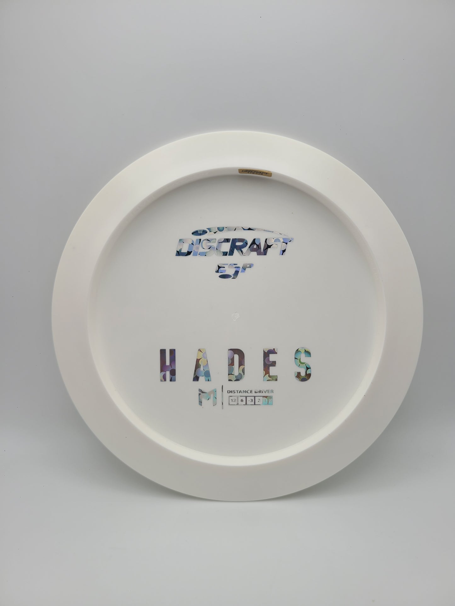 Discraft ESP Hades Paul McBeth White Bottom Stamp 12/6/-3/2
